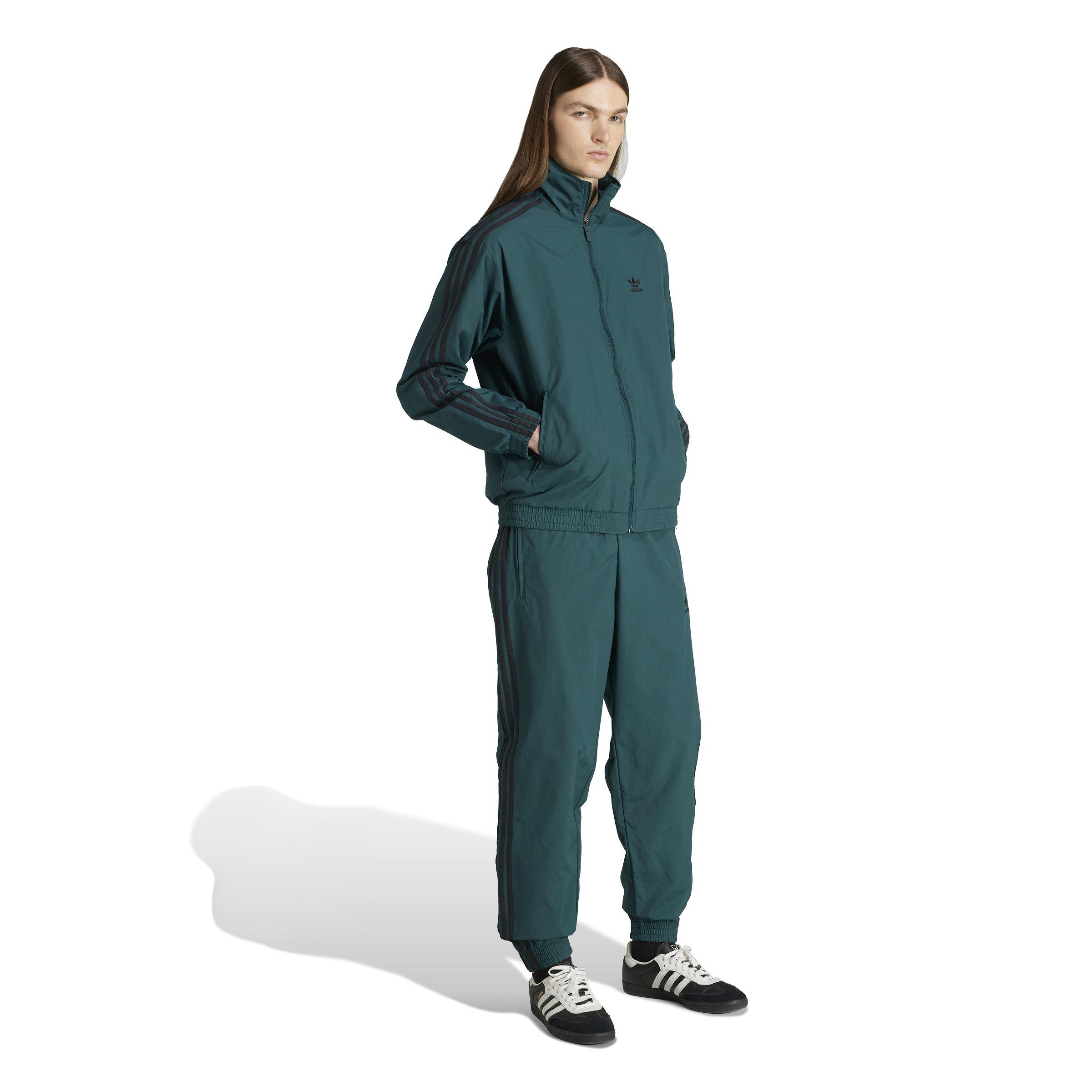 adidas Originals Men's Adicolor Woven Firebird Track Tracksuit Bottoms -Teal - TEAL Thumbnail View 5