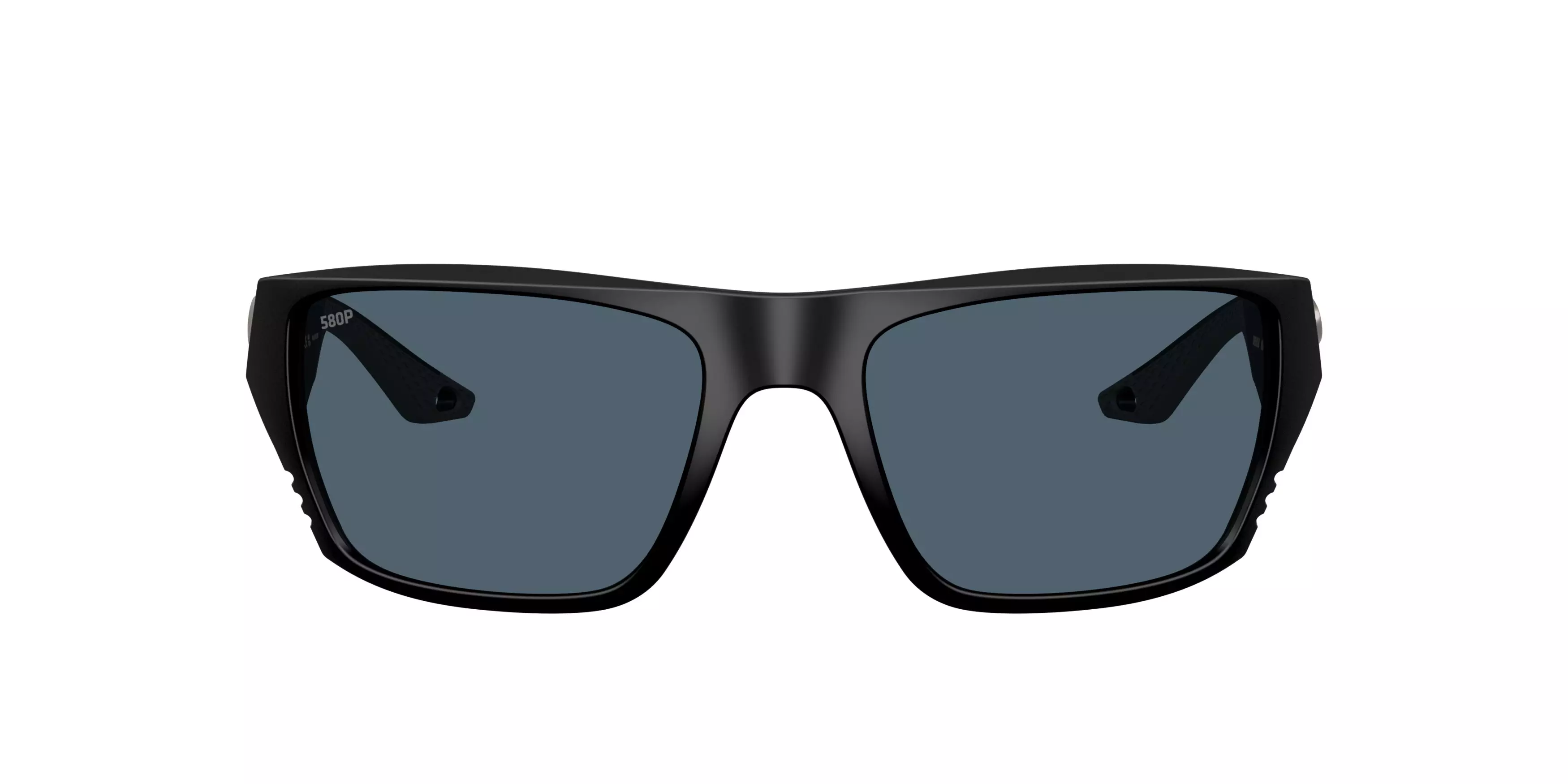 Costa Del Mar Finlet Grey 580P Polarized Sunglasses - Matte Black - BLACK/GREY