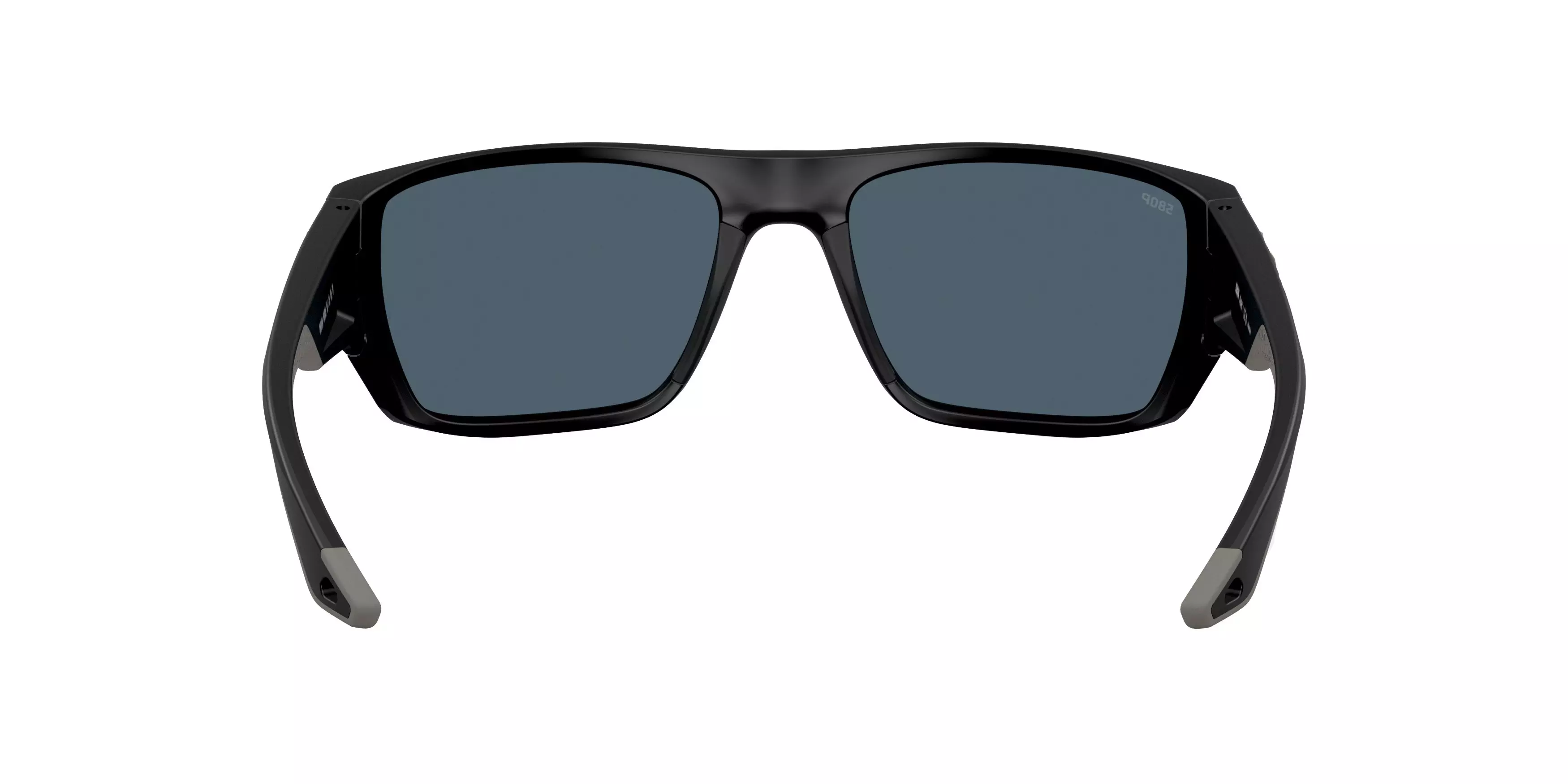 Costa Del Mar Finlet Grey 580P Polarized Sunglasses - Matte Black - BLACK/GREY