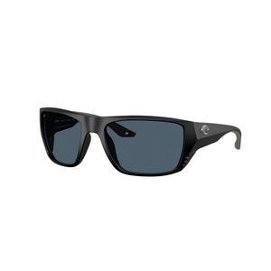 Costa Del Mar Finlet Grey 580P Polarized Sunglasses - Matte Black