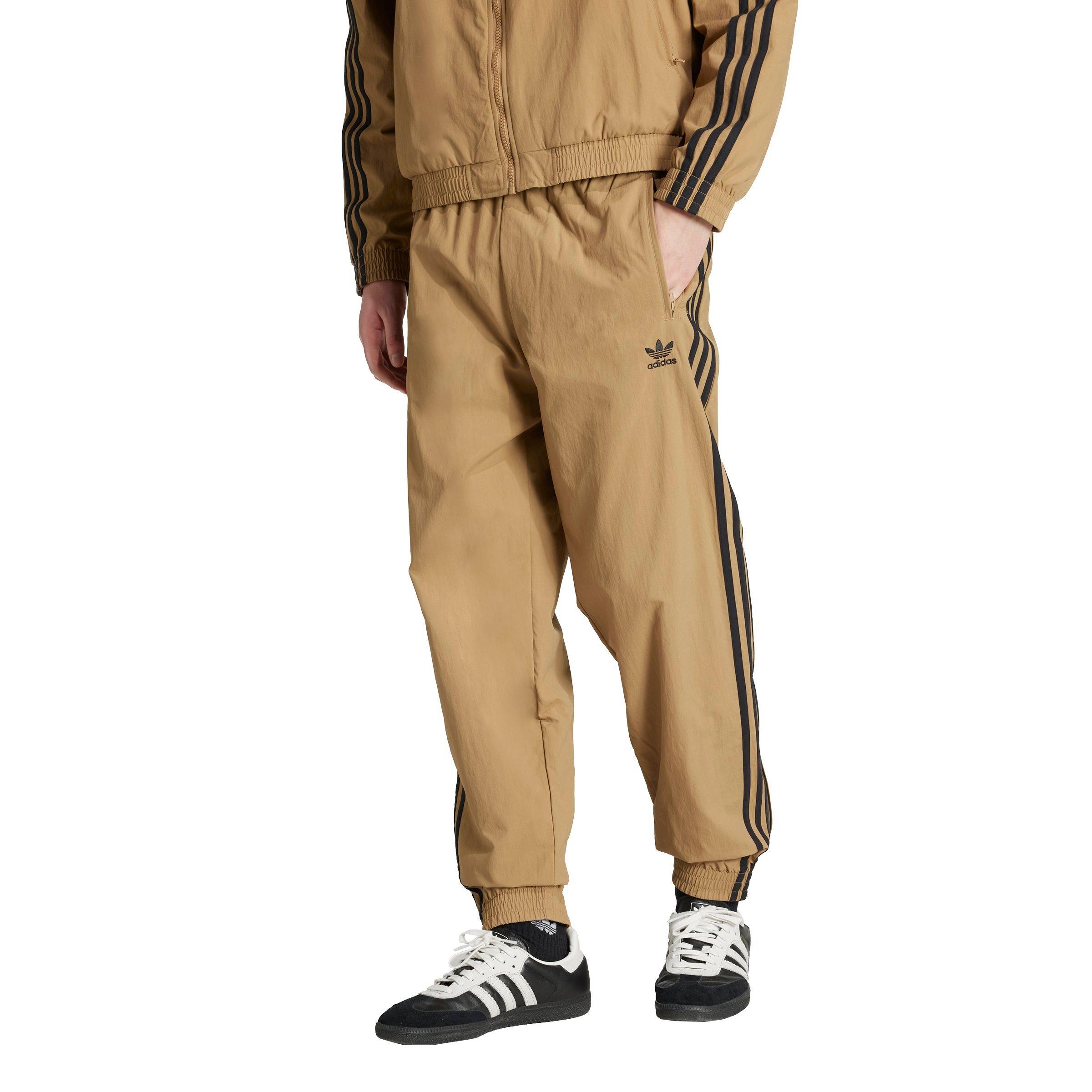 adidas Originals Men's Adicolor Woven Firebird Track Tracksuit Bottoms -Beige - BEIGE Thumbnail View 1