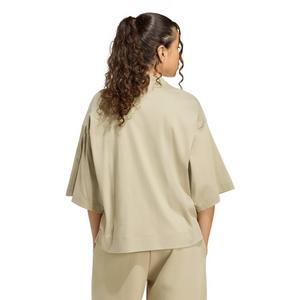 adidas Women's Soft Lux Loose T-Shirt - Khaki