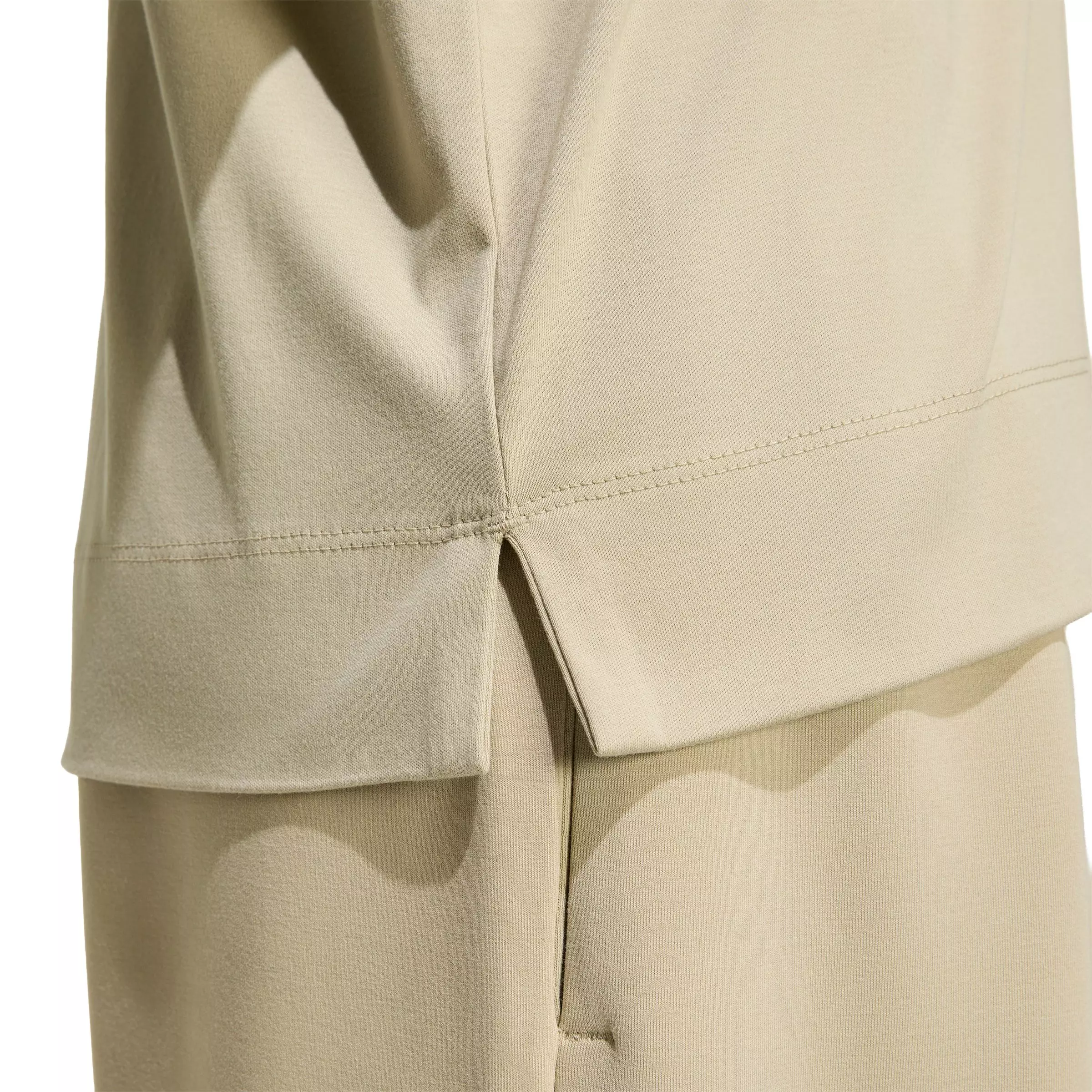 adidas Women's Soft Lux Loose T-Shirt - Khaki - KHAKI