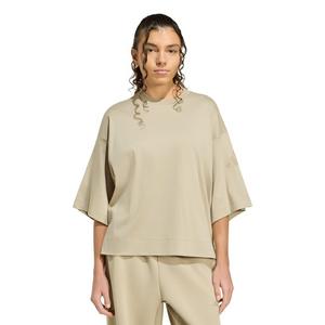adidas Women's Soft Lux Loose T-Shirt - Khaki