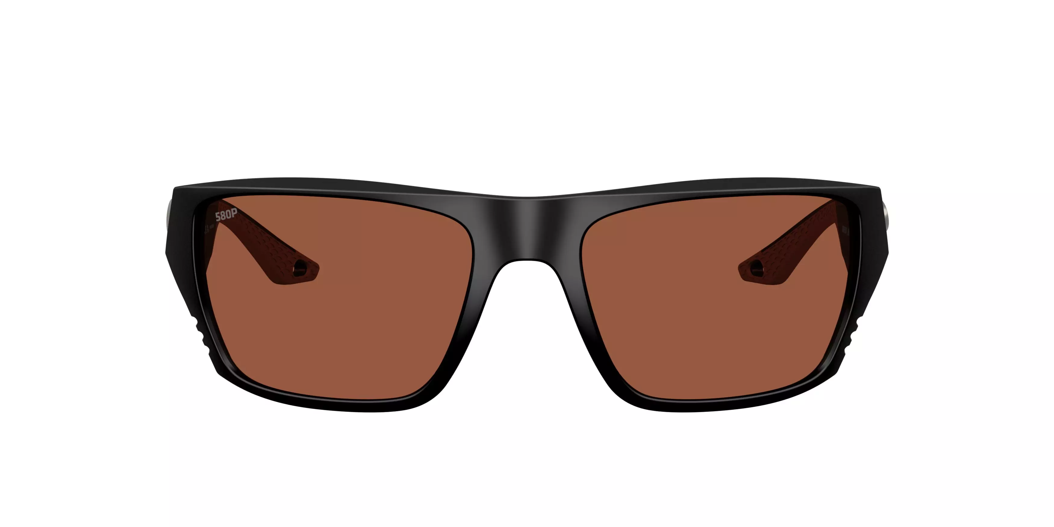 Costa Del Mar Finlet Copper 580P Polarized Sunglasses - Matte Black - BLACK/COPPER