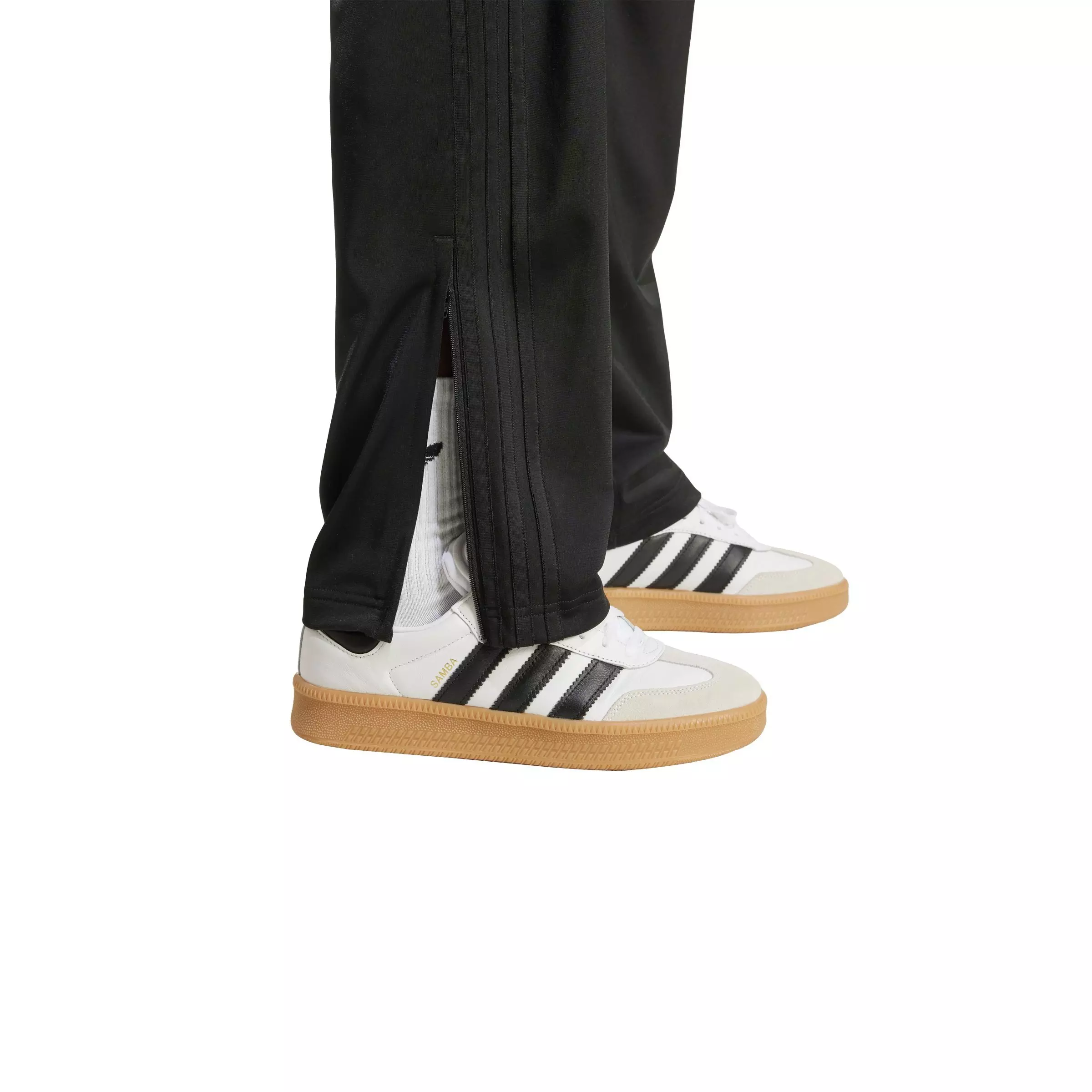 adidas Originals Men's Adicolor Classics Firebird Track Tracksuit Bottoms -Black - BLACK