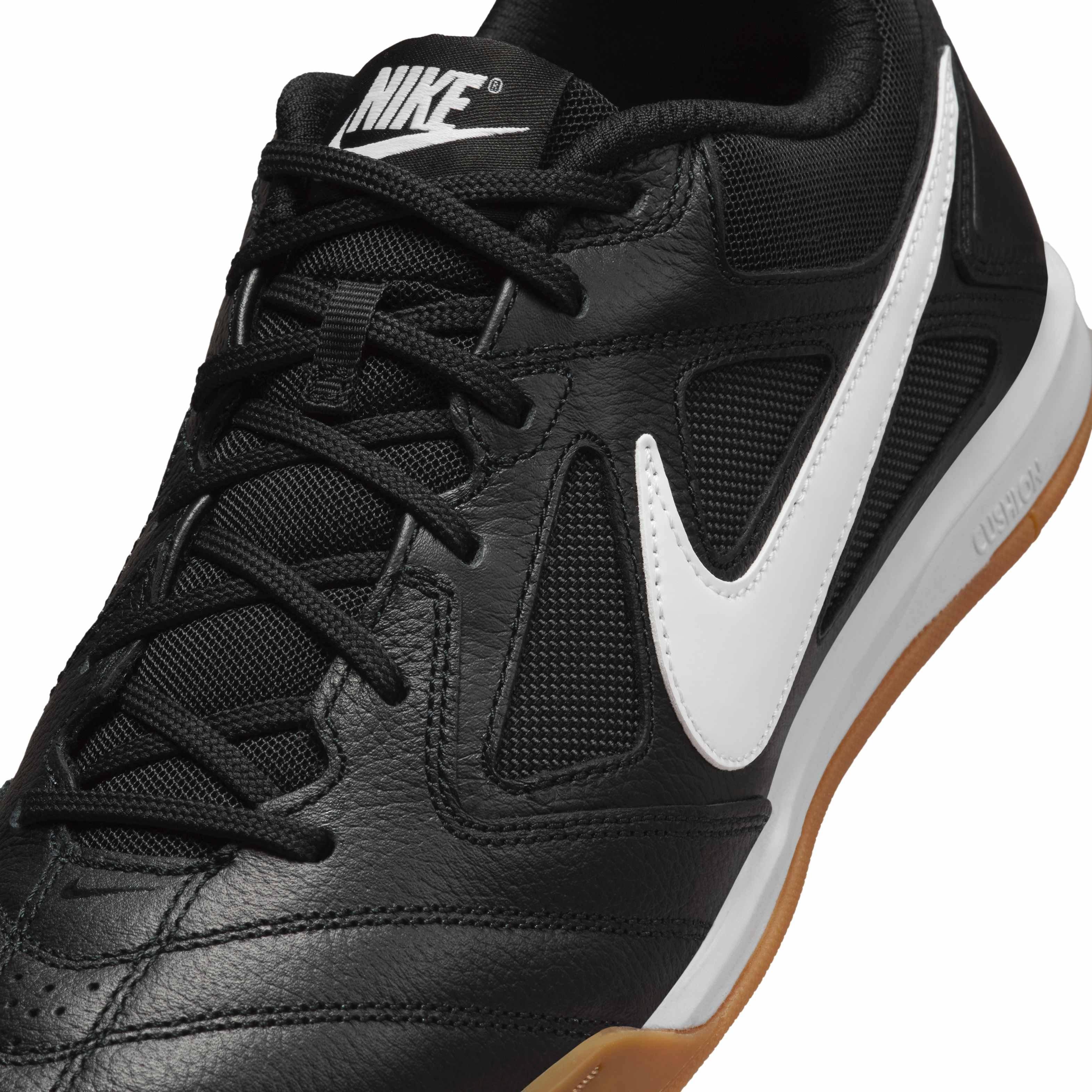 Nike Gato "Black/Gum Light Brown/White" Men's Shoe - BLACK/LT BROWN/WHITE Thumbnail View 7