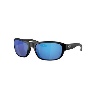 Costa Del Mar Clipperton Blue Mirror 580G Polarized Sunglasses - Matte Black
