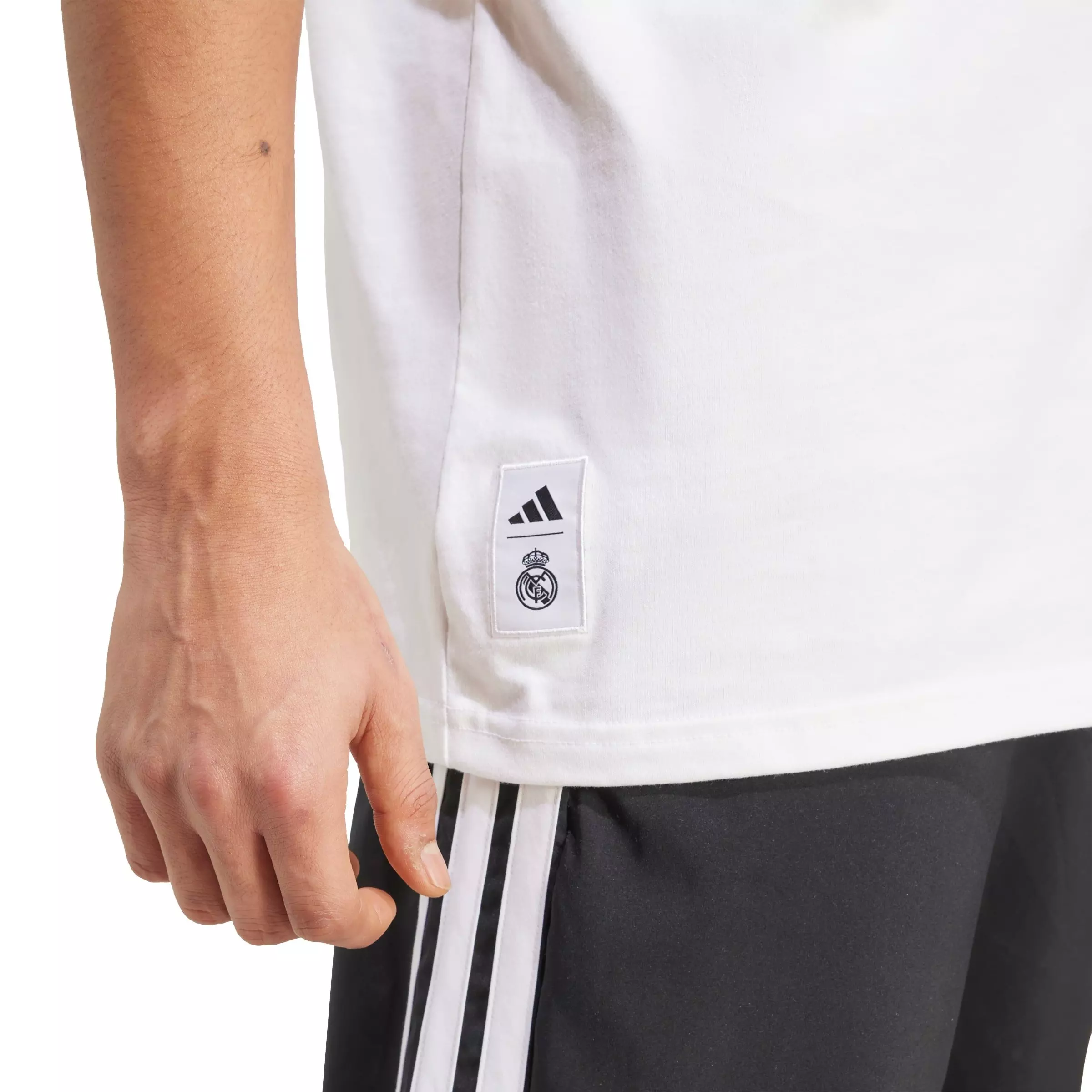 adidas Men's Real Madrid Seasonal Graphic T-Shirt -White - WHITE