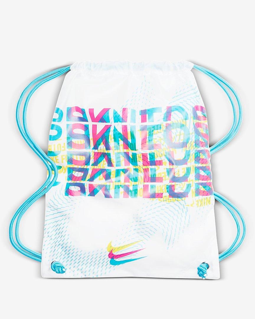 Nike Phantom GT Elite Dynamic Fit 3D "White/Multi Color" Firm-Ground Women's Soccer Cleat - BLUE Thumbnail View 11