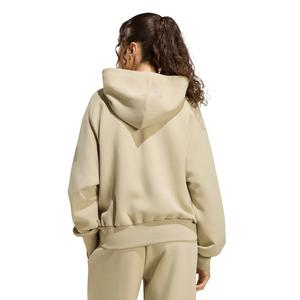 adidas Women's Soft Lux Full-Zip Hooded Jacket - Khaki