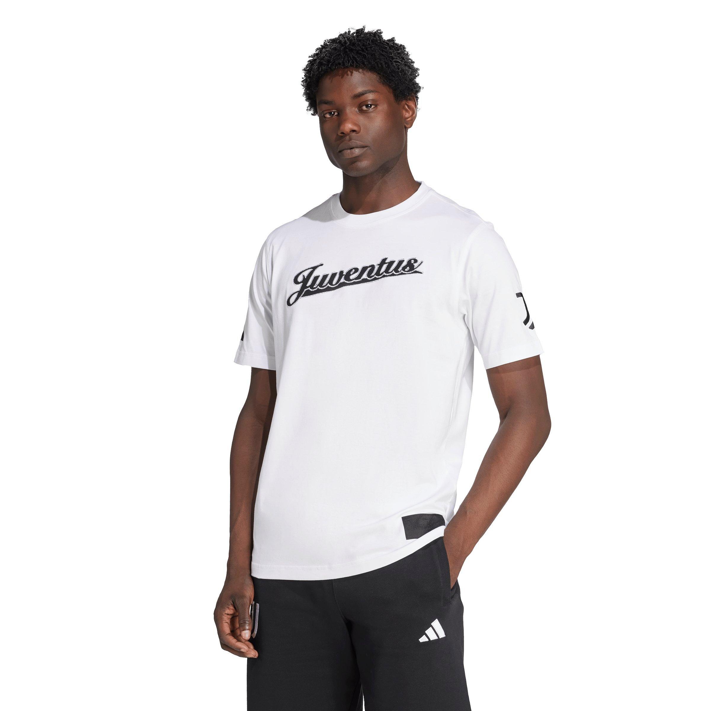 adidas Men's Juventus US Pack T-Shirt -White - WHITE Thumbnail View 1