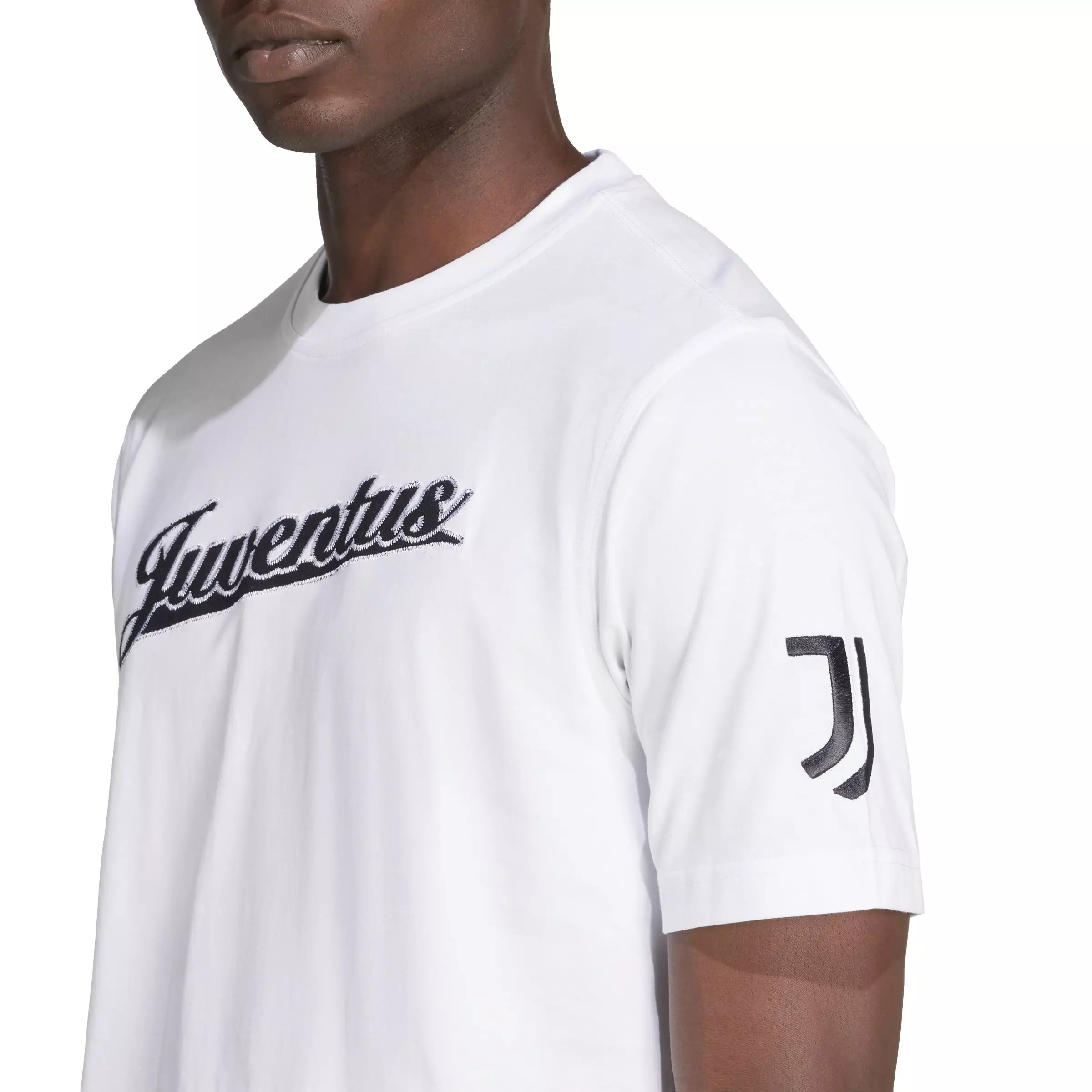 adidas Men's Juventus US Pack T-Shirt -White - WHITE