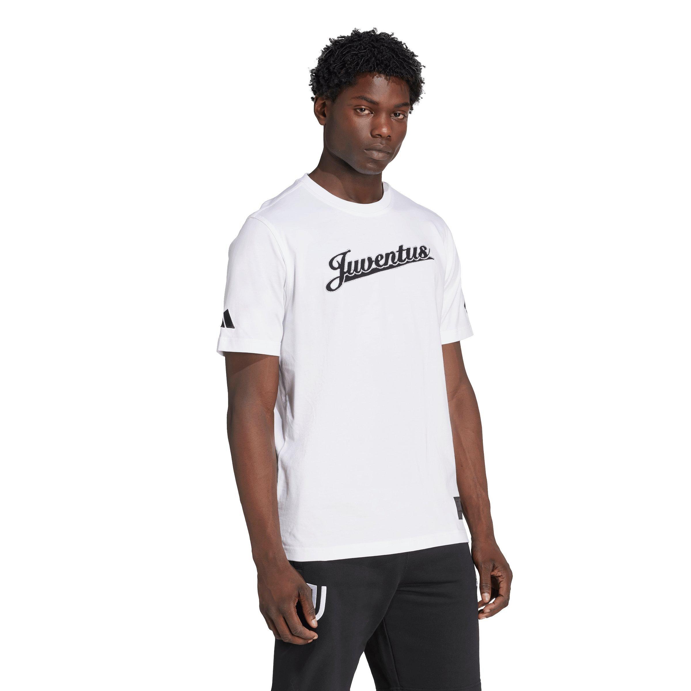 adidas Men's Juventus US Pack T-Shirt -White - WHITE Thumbnail View 5