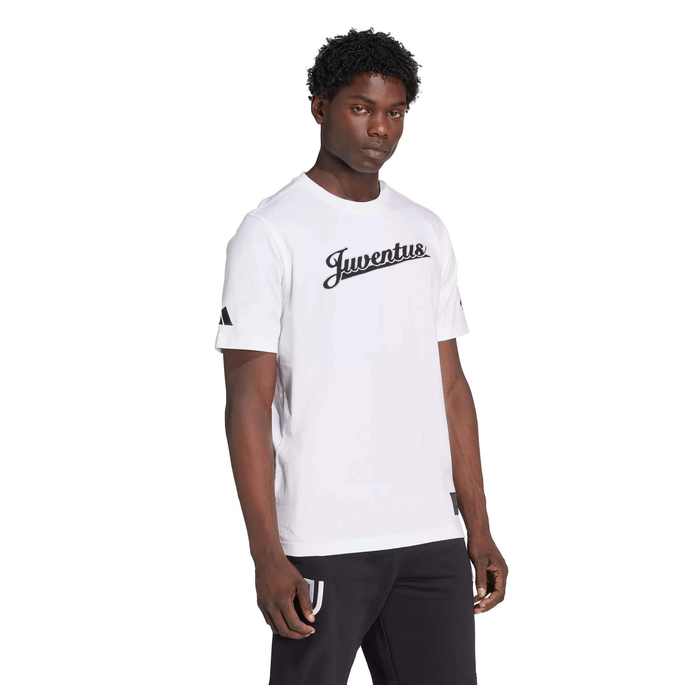 adidas Men's Juventus US Pack T-Shirt -White - WHITE