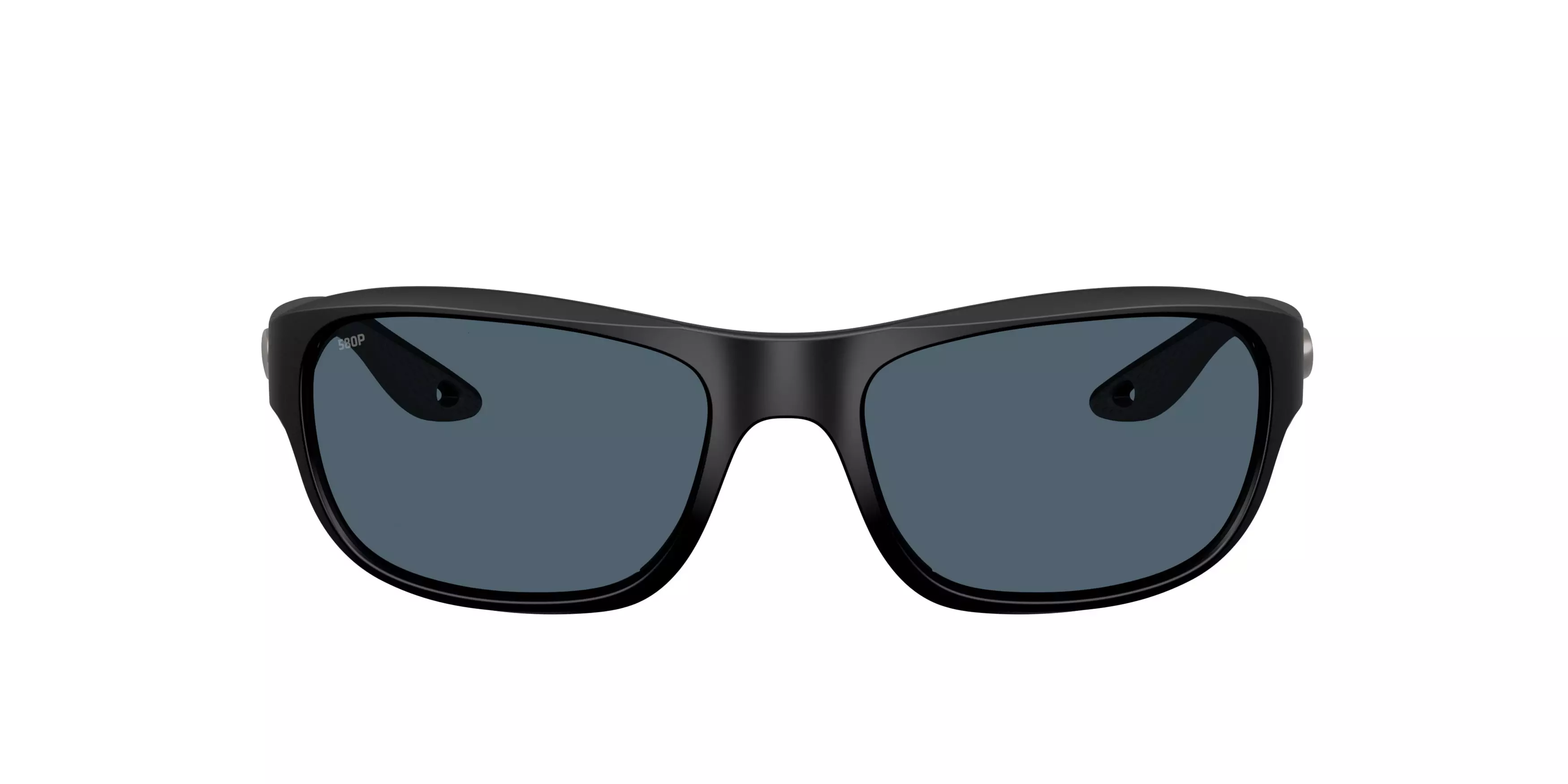 Costa Del Mar Clipperton Grey 580P Polarized Sunglasses - Matte Black - BLACK/GREY