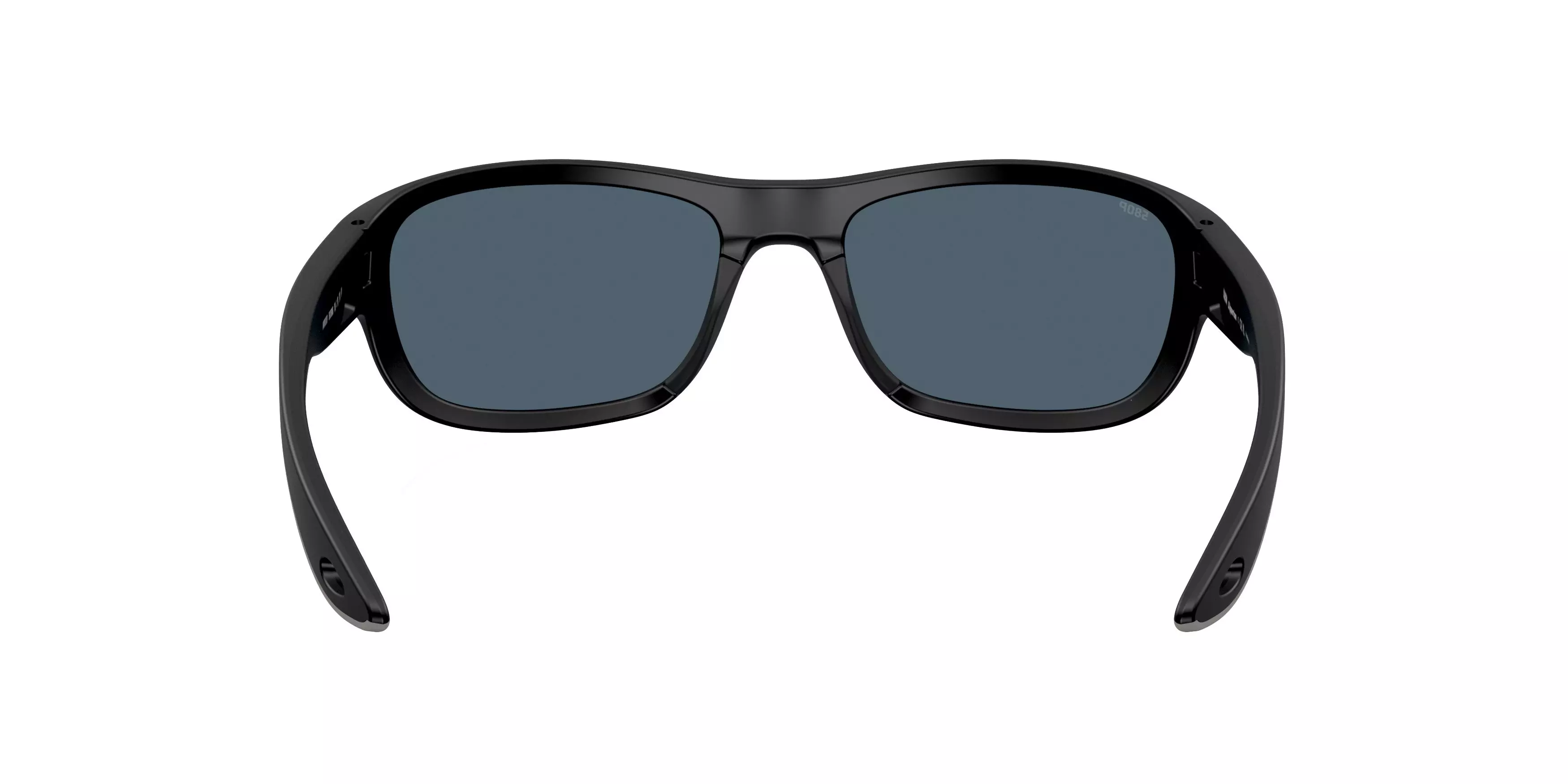 Costa Del Mar Clipperton Grey 580P Polarized Sunglasses - Matte Black - BLACK/GREY