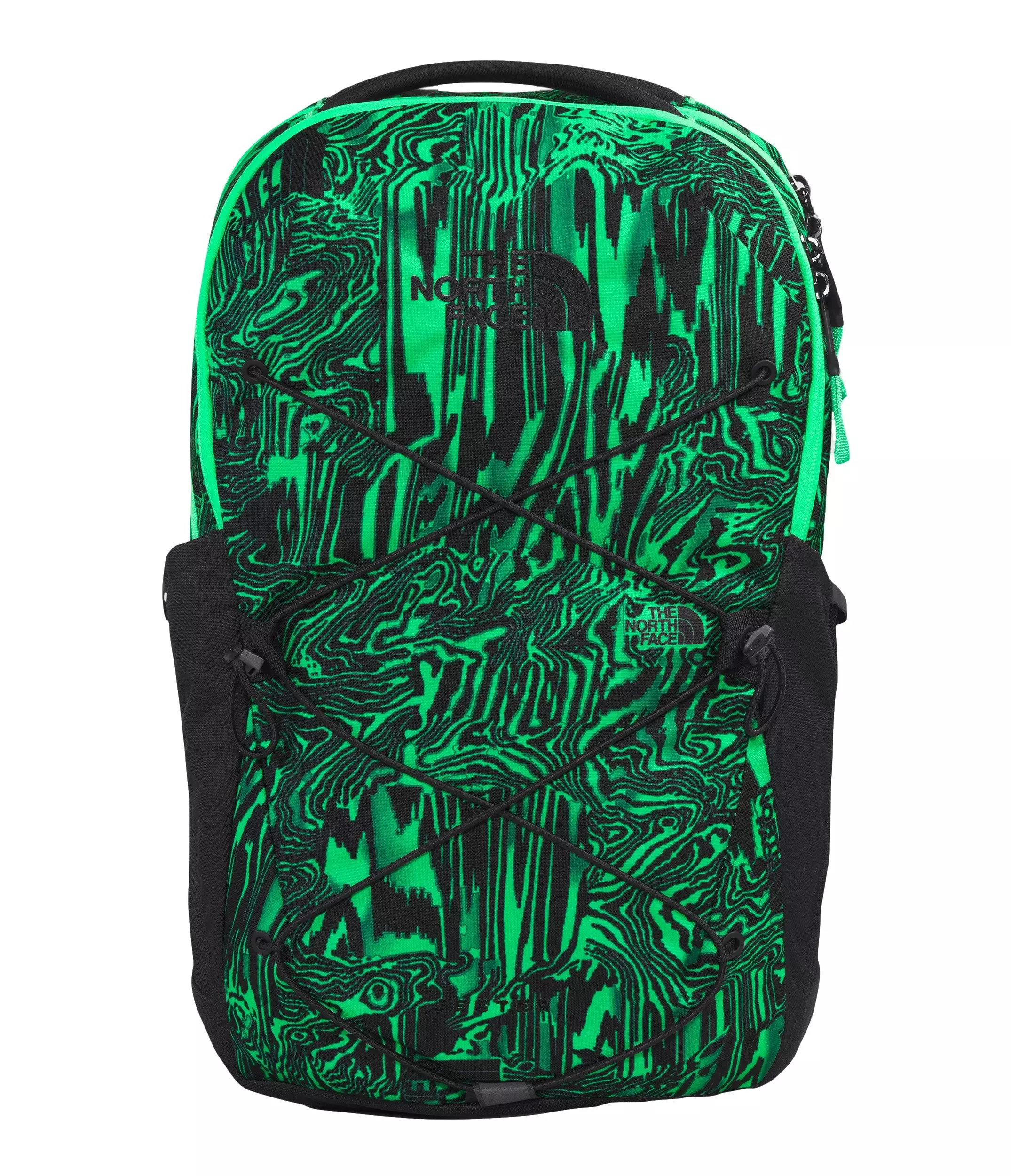 The North Face Jester Backpack - Black/Green - BLACK/GREEN