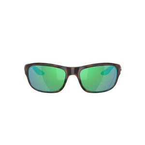Costa Del Mar Clipperton Green Mirror 580G Polarized Sunglasses - Tortoise