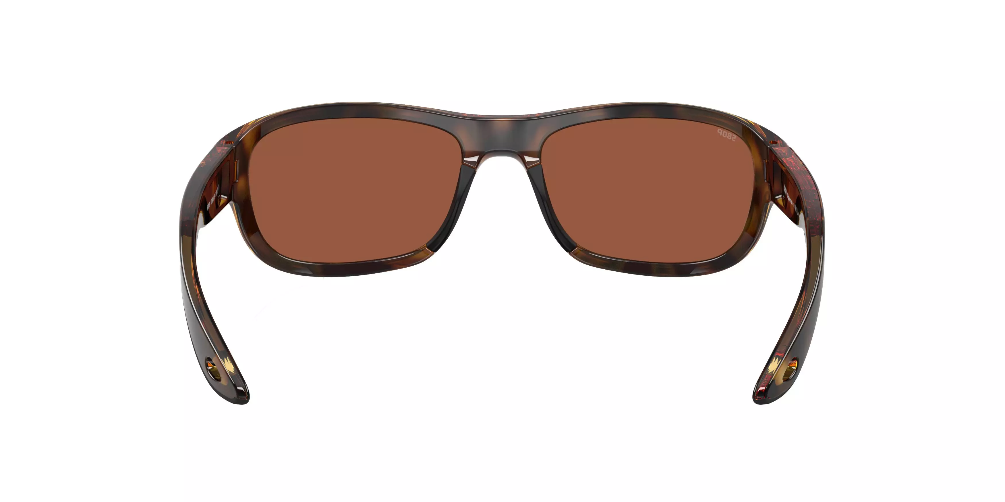 Costa Del Mar Clipperton Copper 580P Polarized Sunglasses - Tortoise - BROWN/COPPER