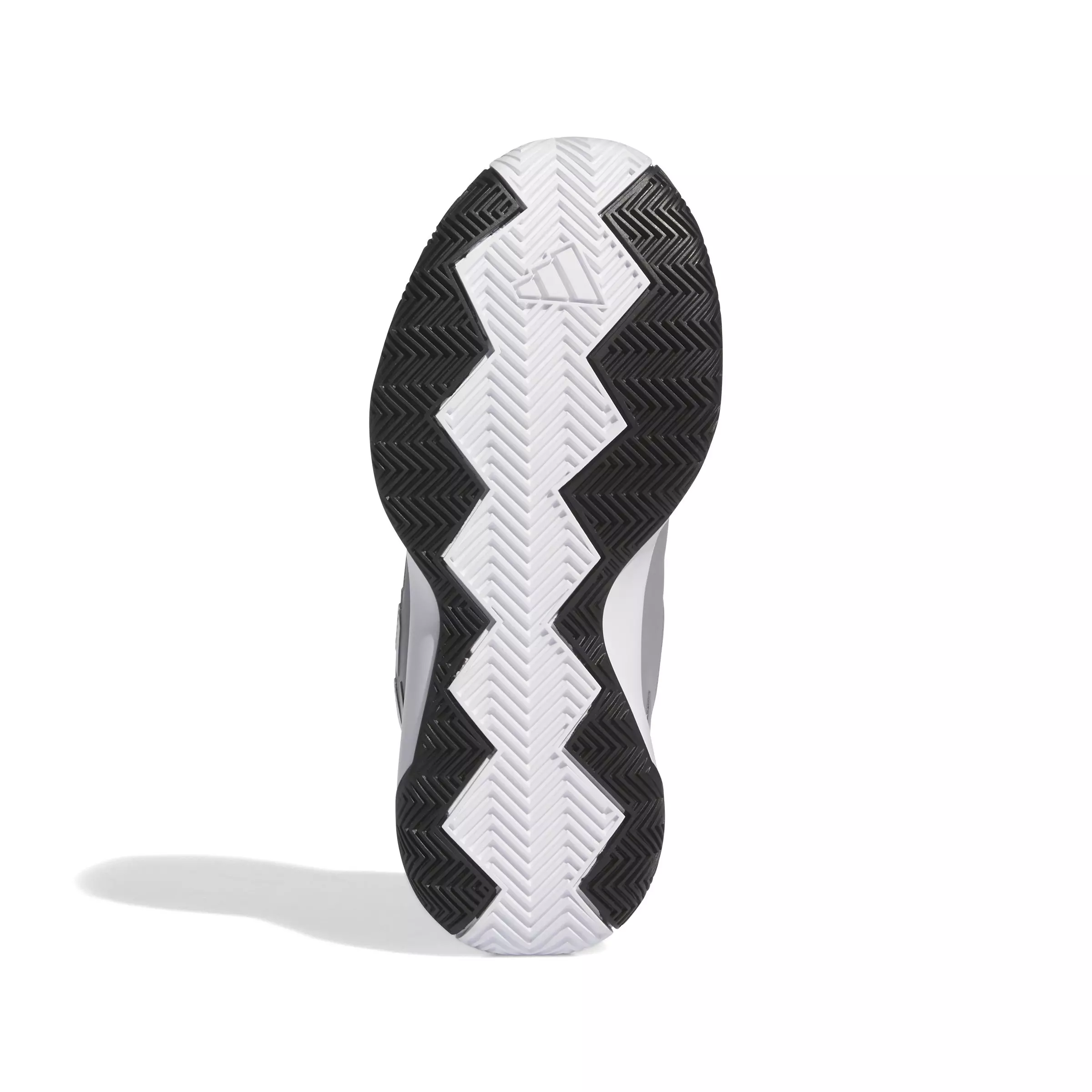 adidas Cross Em Up Select Mid "Grey Three/Ftwr White/Core Black" Grade School Boys' Basketball Shoe - GREY/WHITE/BLACK