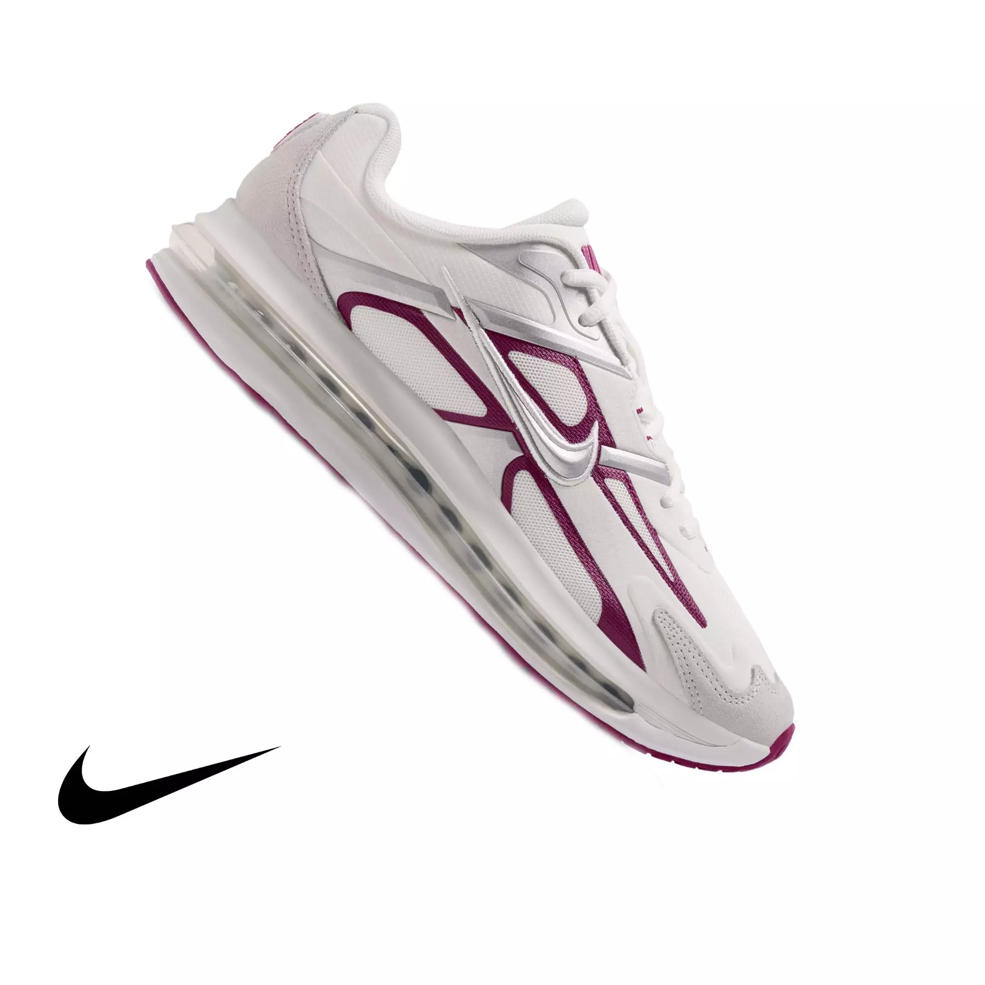 Nike Air Max Metro "Summit White/Photon Dust/White/True Berry" Women's Shoe - WHITE/DUST/WHITE/BERRY