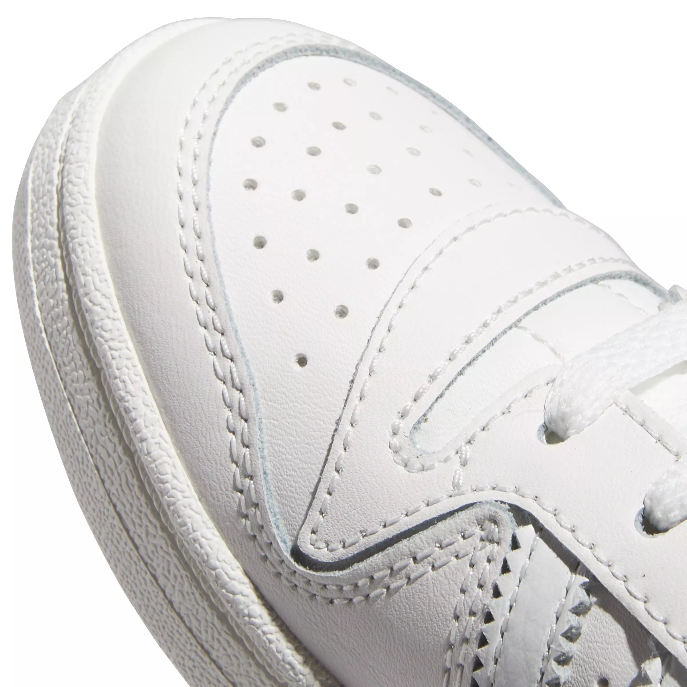 adidas Forum Low CL "Core White/Ftwr White/Grey One" Preschool Boys' Shoe - WHITE/WHITE/GREY