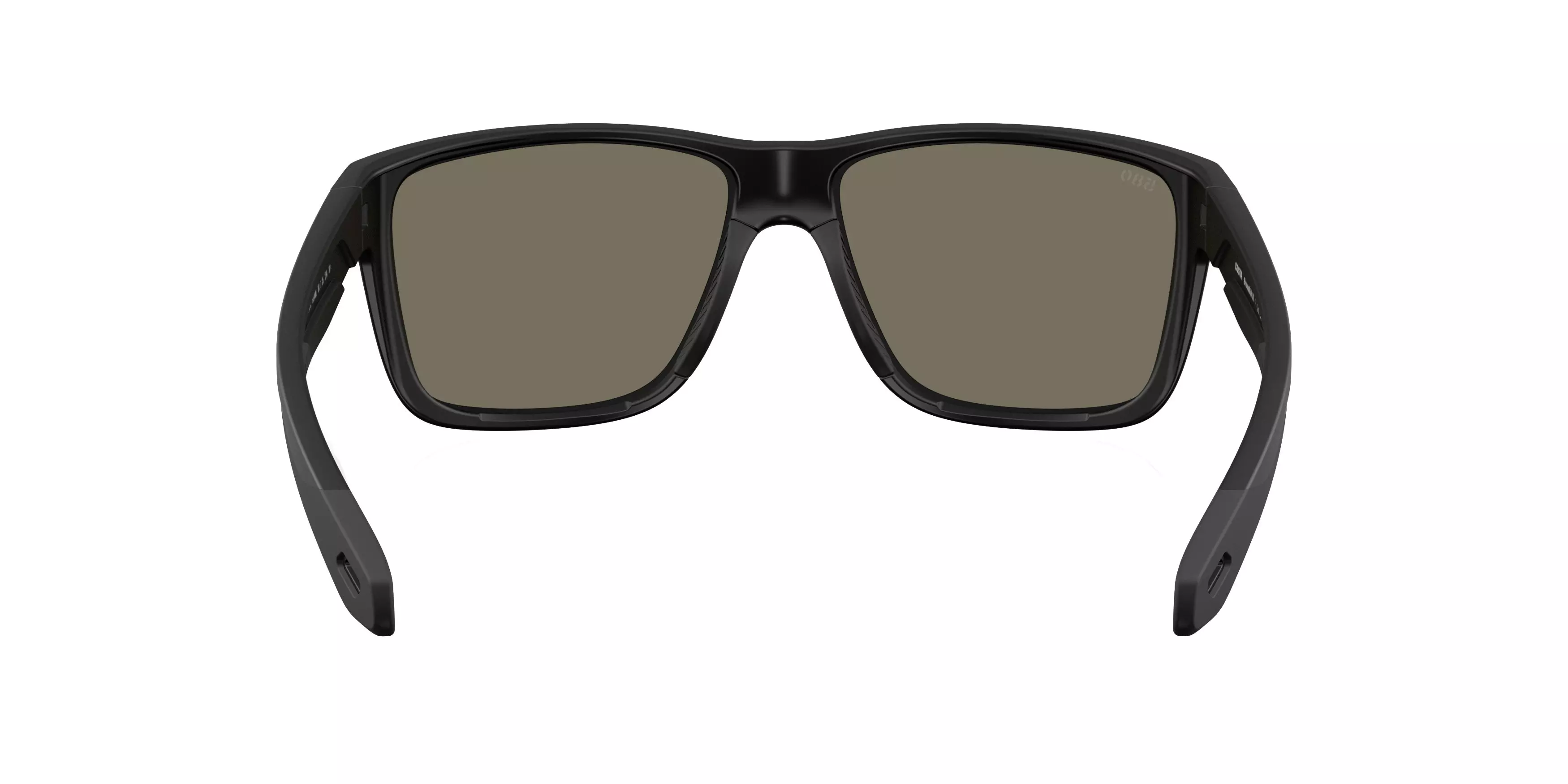 Costa Del Mar Broadbill II Blue Mirror 580G Polarized Sunglasses - Matte Black - BLACK/BLUE