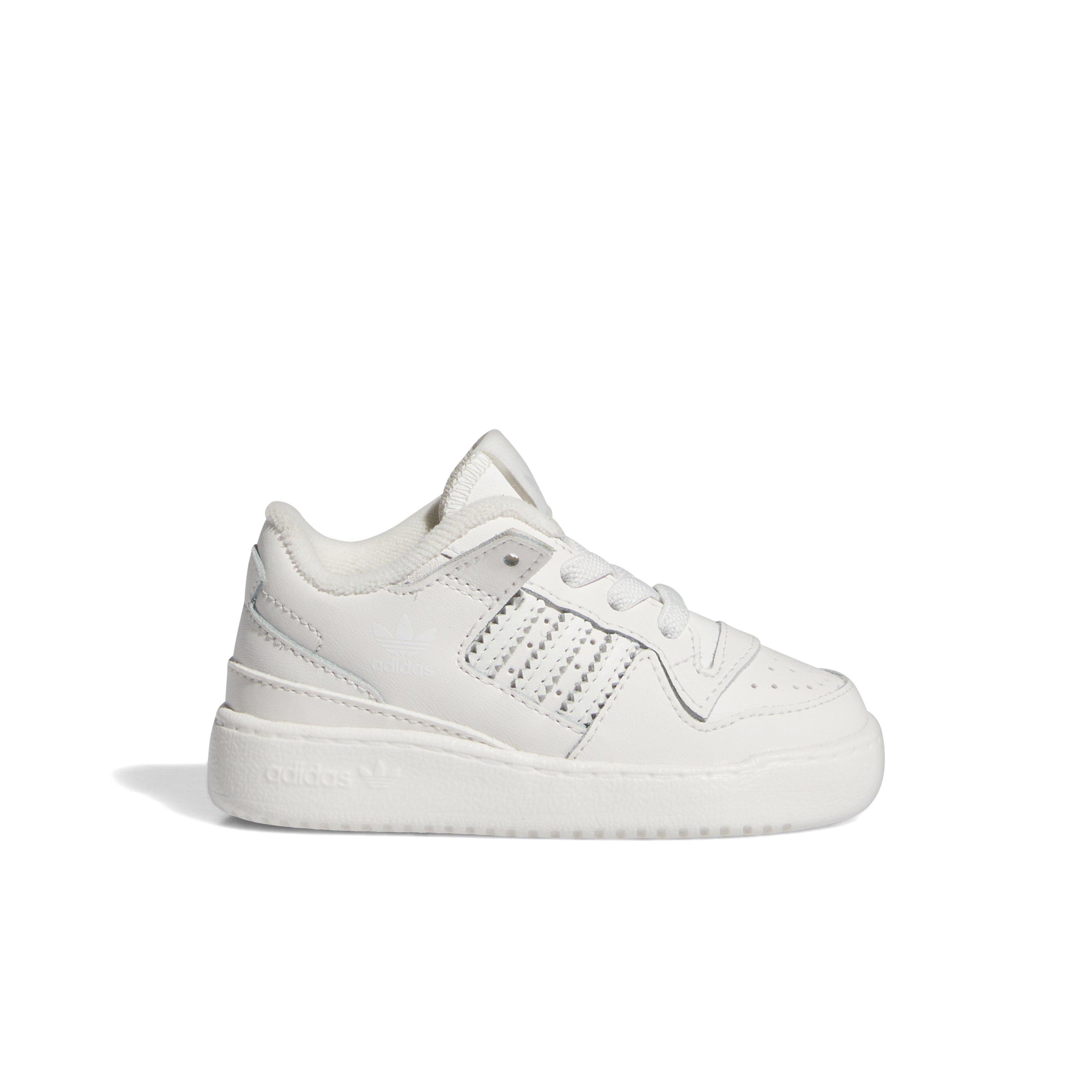 Adidas Forum Low CL White Grey Sneakers Mens 9.5 adidas Forum Low CL Sneakers - White | Free Shipping with  main image 4
