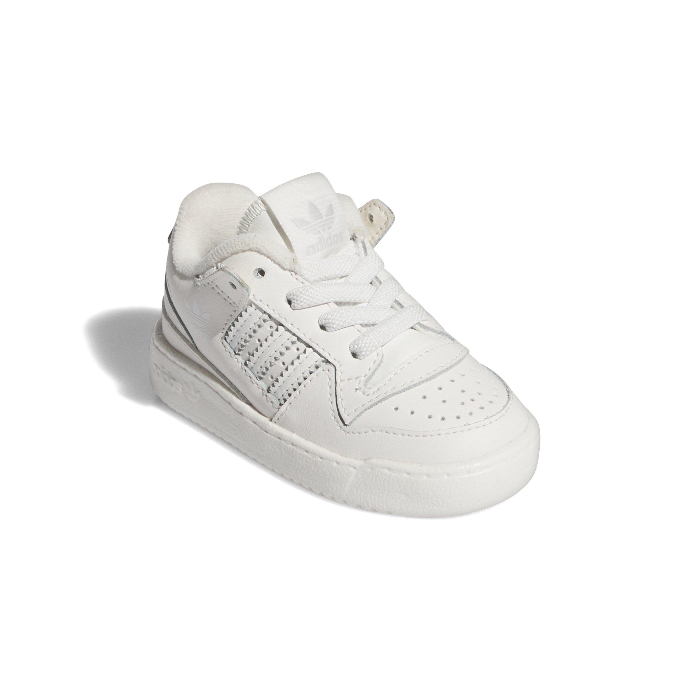 adidas Forum Low CL Infant Boys' "Core White/Ftwr White/Grey One" Shoe