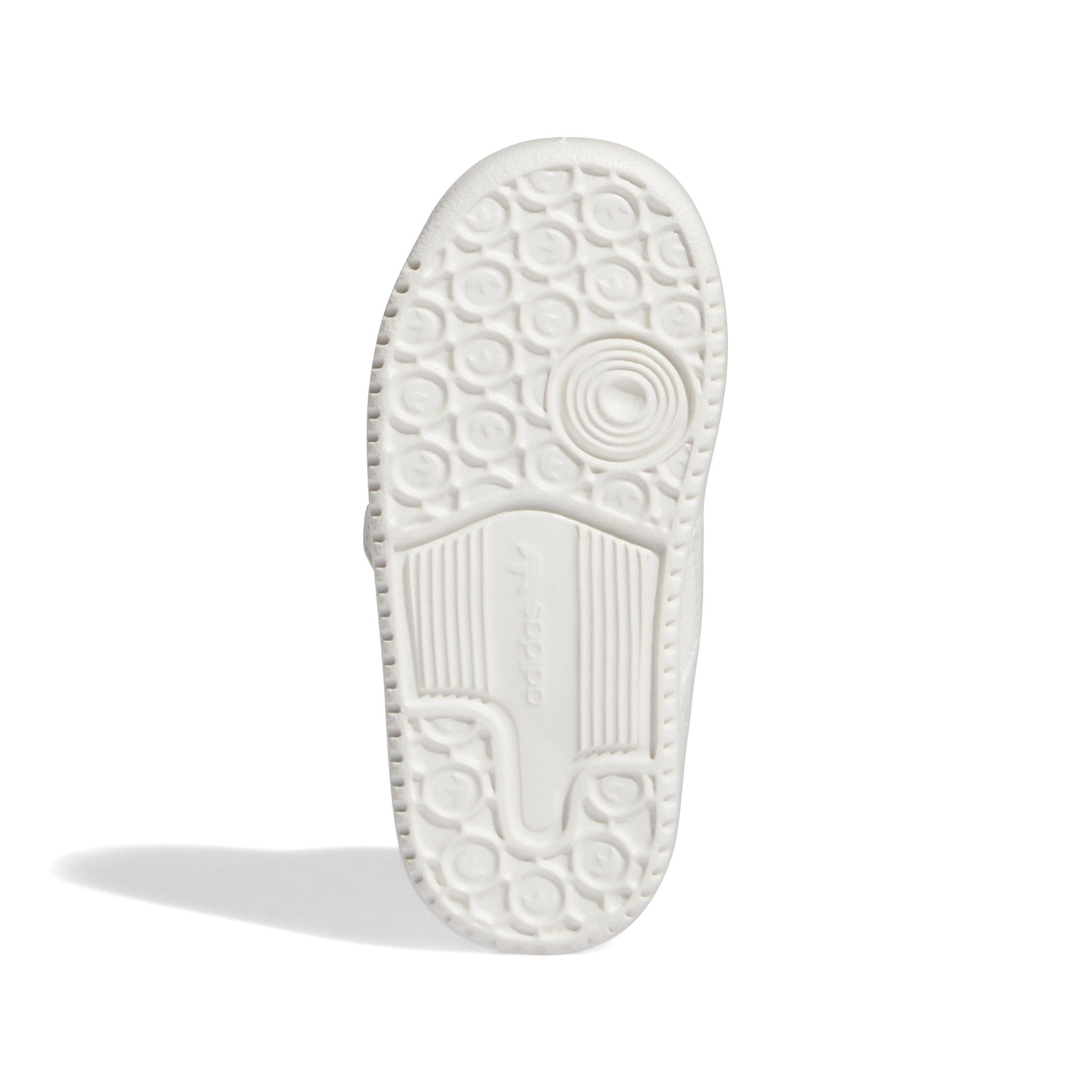 adidas Forum Low CL Infant Boys' "Core White/Ftwr White/Grey One" Shoe