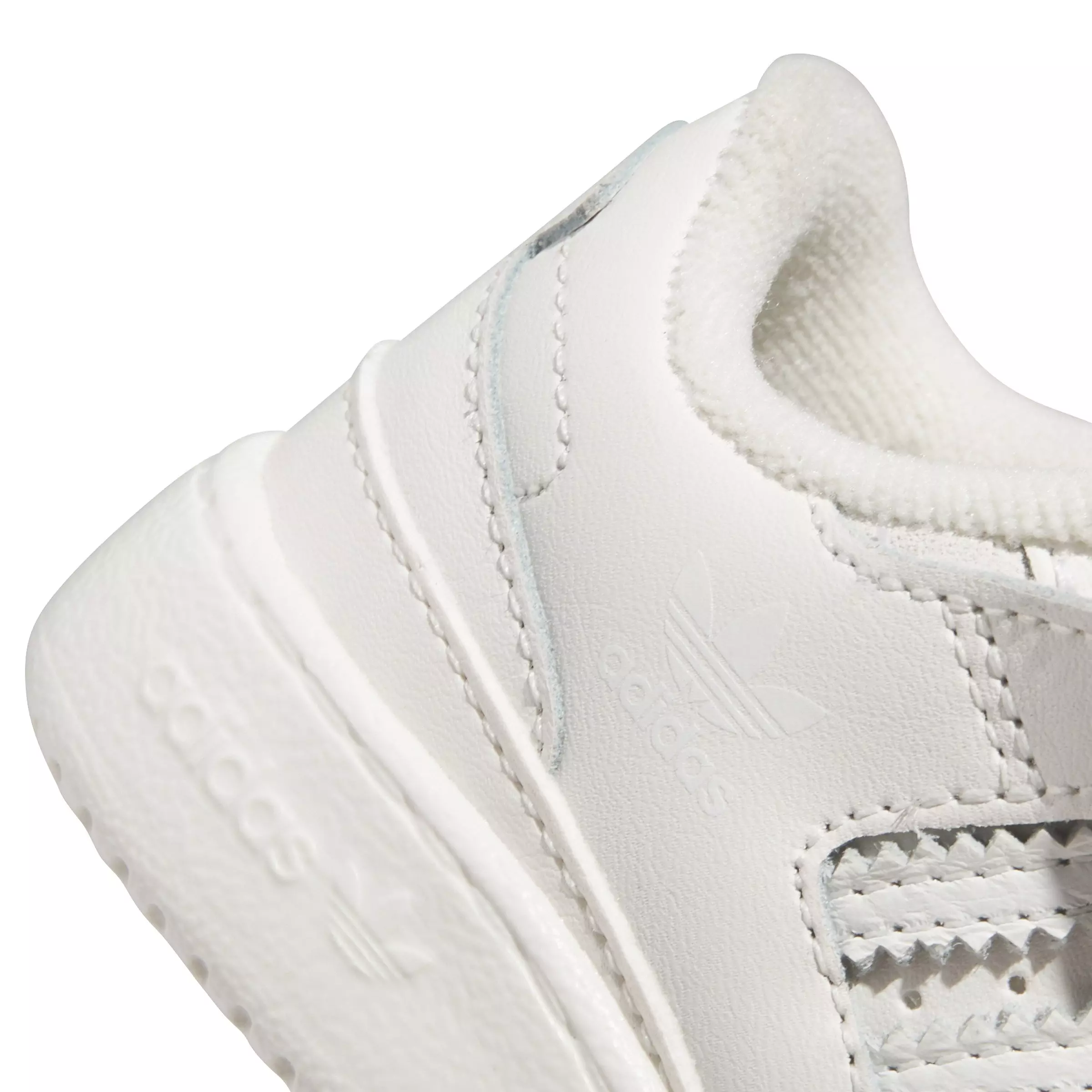 adidas Forum Low CL "Core White/Ftwr White/Grey One" Infant Boys' Shoe - WHITE/WHITE/GREY