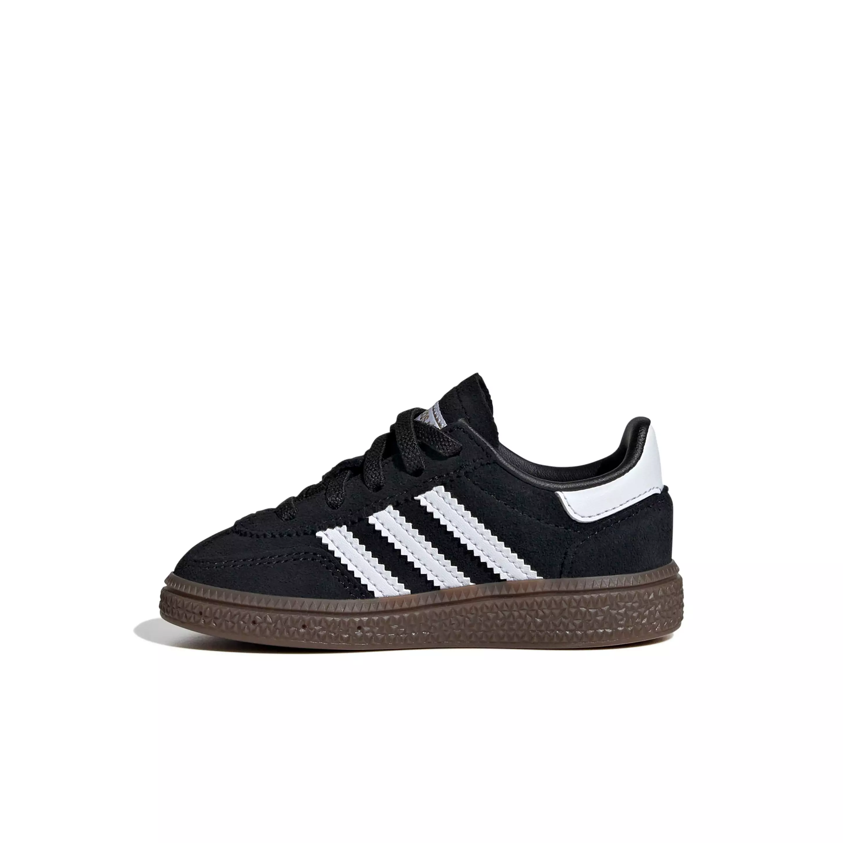 adidas Originals Handball Spezial Comfort Closure "Core Black/Ftwr White/Gum 5" Infant Boys' Shoe - BLACK/WHITE/GUM