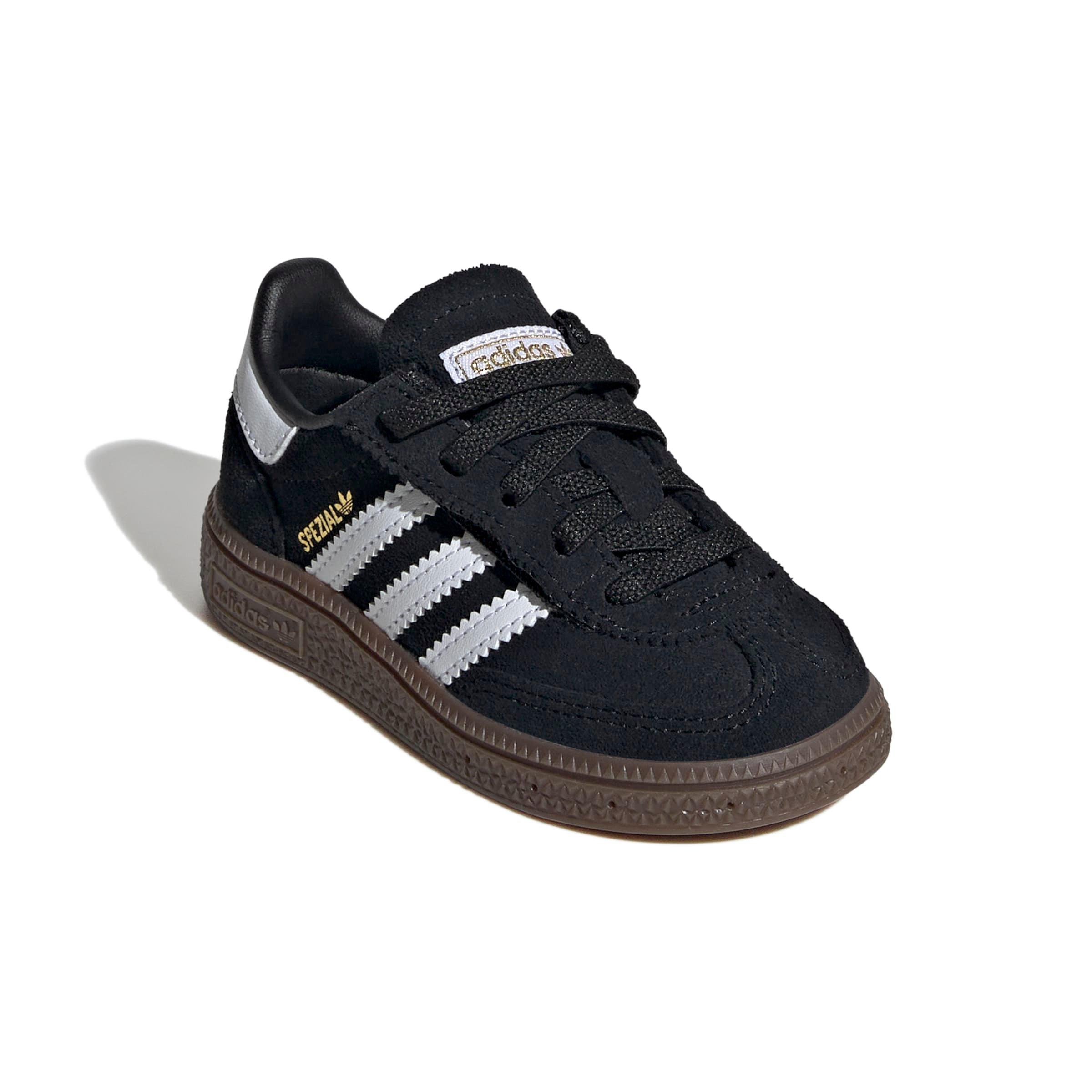 adidas Originals Handball Spezial Comfort Closure Infant Boys' "Core Black/Ftwr White/Gum 5" Shoe