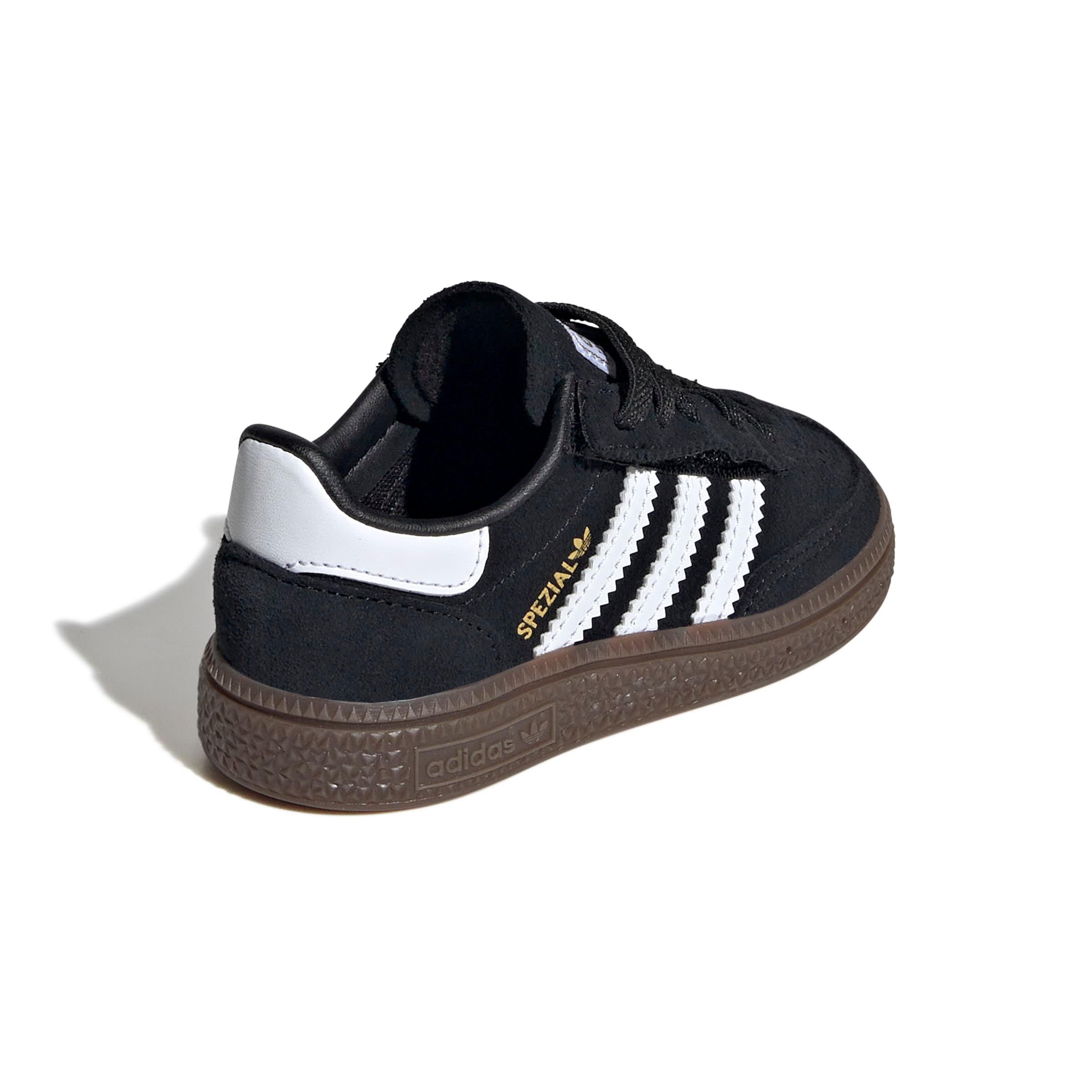adidas Originals Handball Spezial Comfort Closure Infant Boys' "Core Black/Ftwr White/Gum 5" Shoe