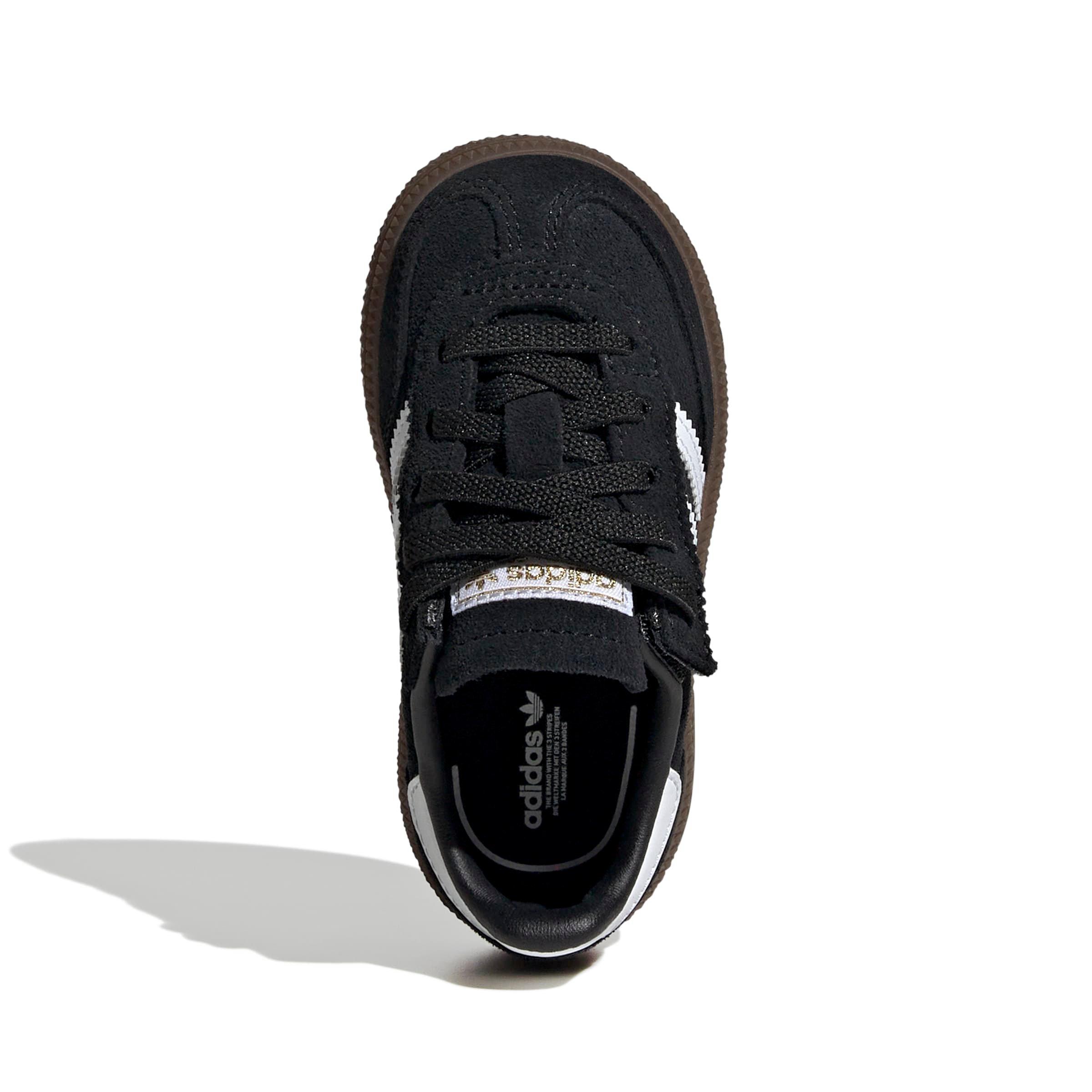adidas Originals Handball Spezial Comfort Closure Infant Boys' "Core Black/Ftwr White/Gum 5" Shoe