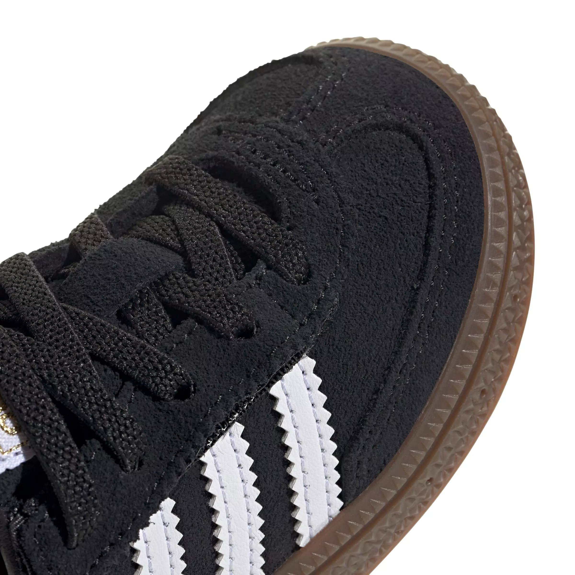 adidas Originals Handball Spezial Comfort Closure "Core Black/Ftwr White/Gum 5" Infant Boys' Shoe - BLACK/WHITE/GUM