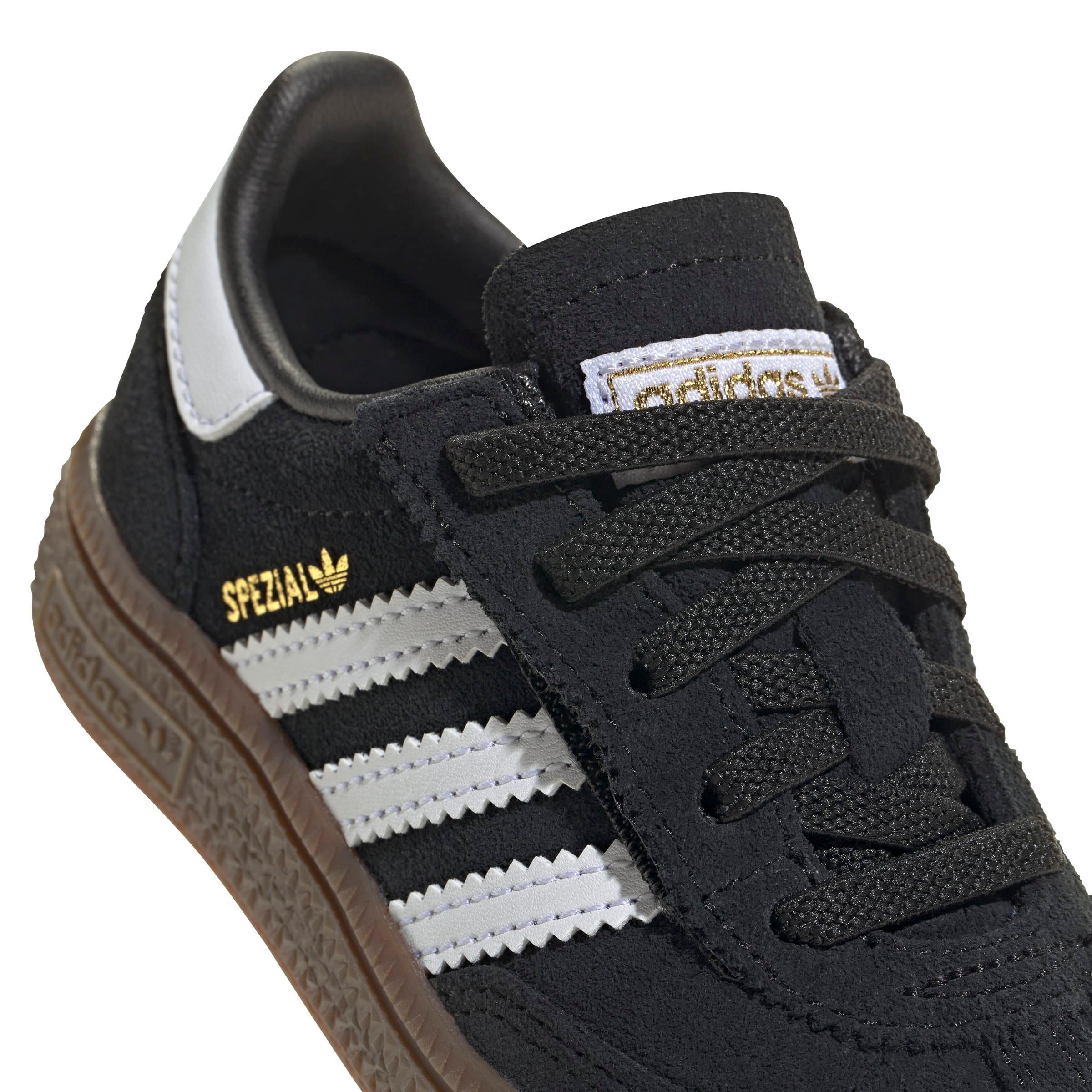 adidas Originals Handball Spezial Comfort Closure Infant Boys' "Core Black/Ftwr White/Gum 5" Shoe