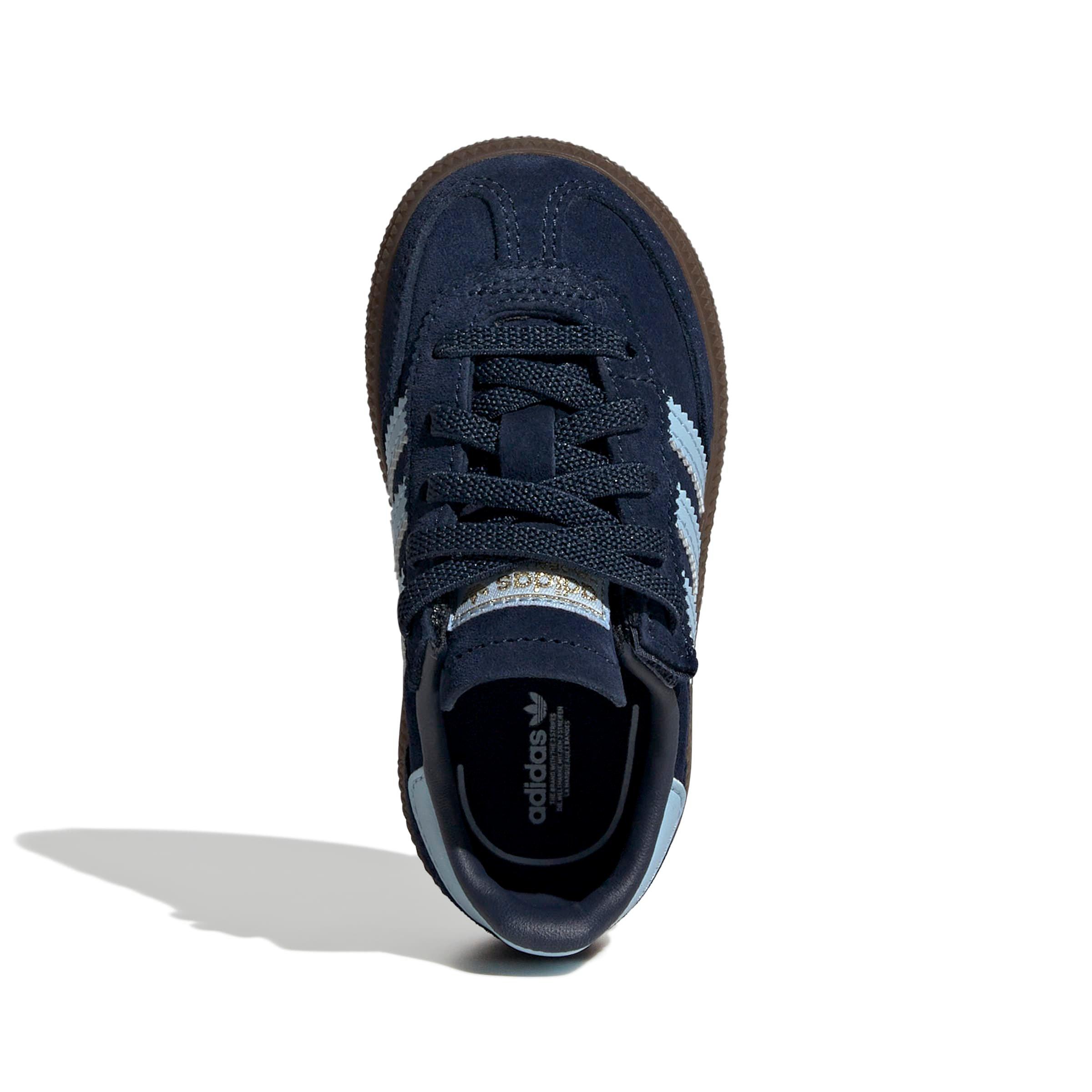adidas Originals Handball Spezial Comfort Closure Infant Boys' "Collegiate Navy/Sky/Gum 5" Shoe