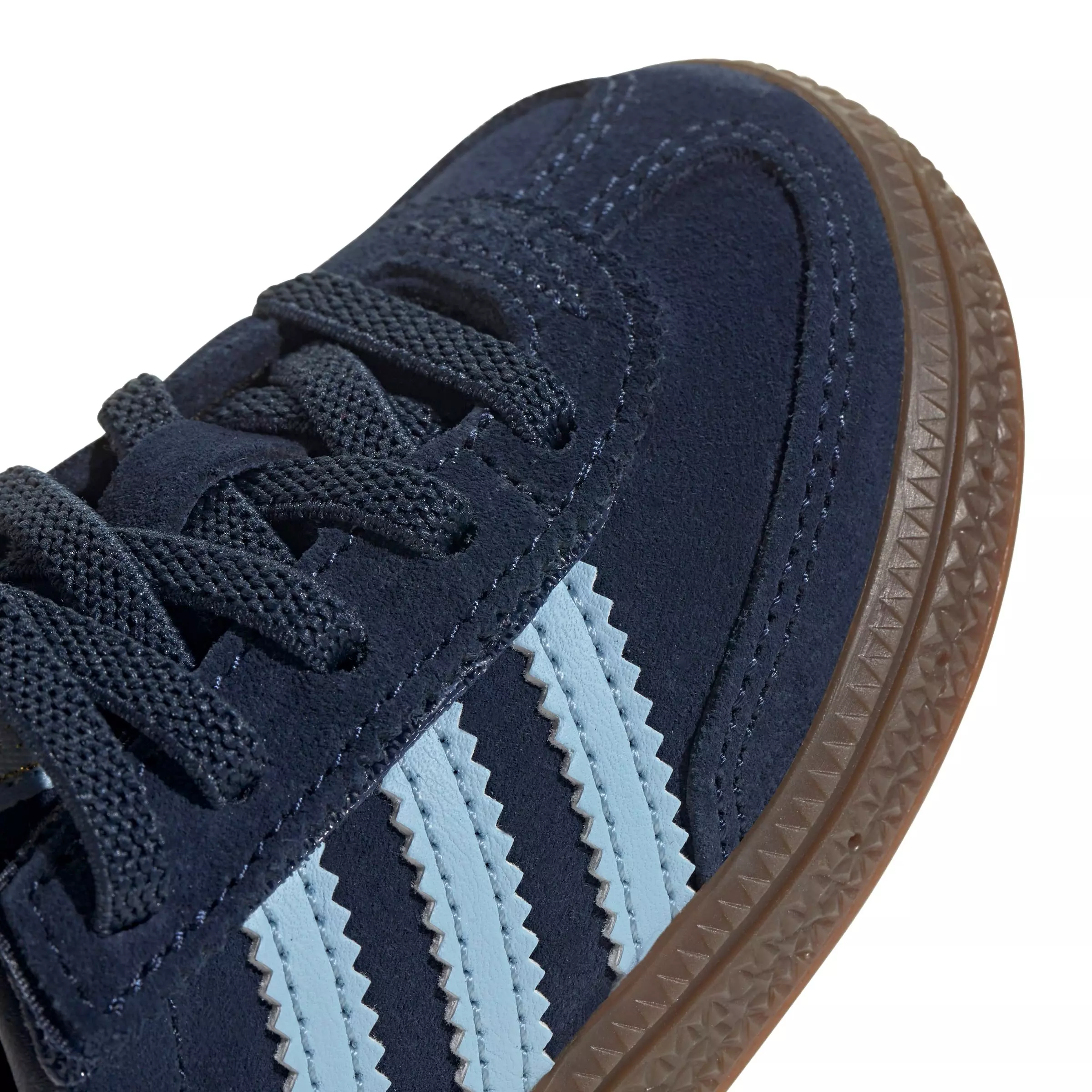adidas Originals Handball Spezial Comfort Closure "Collegiate Navy/Sky/Gum 5" Infant Boys' Shoe - NAVY/SKY/GUM