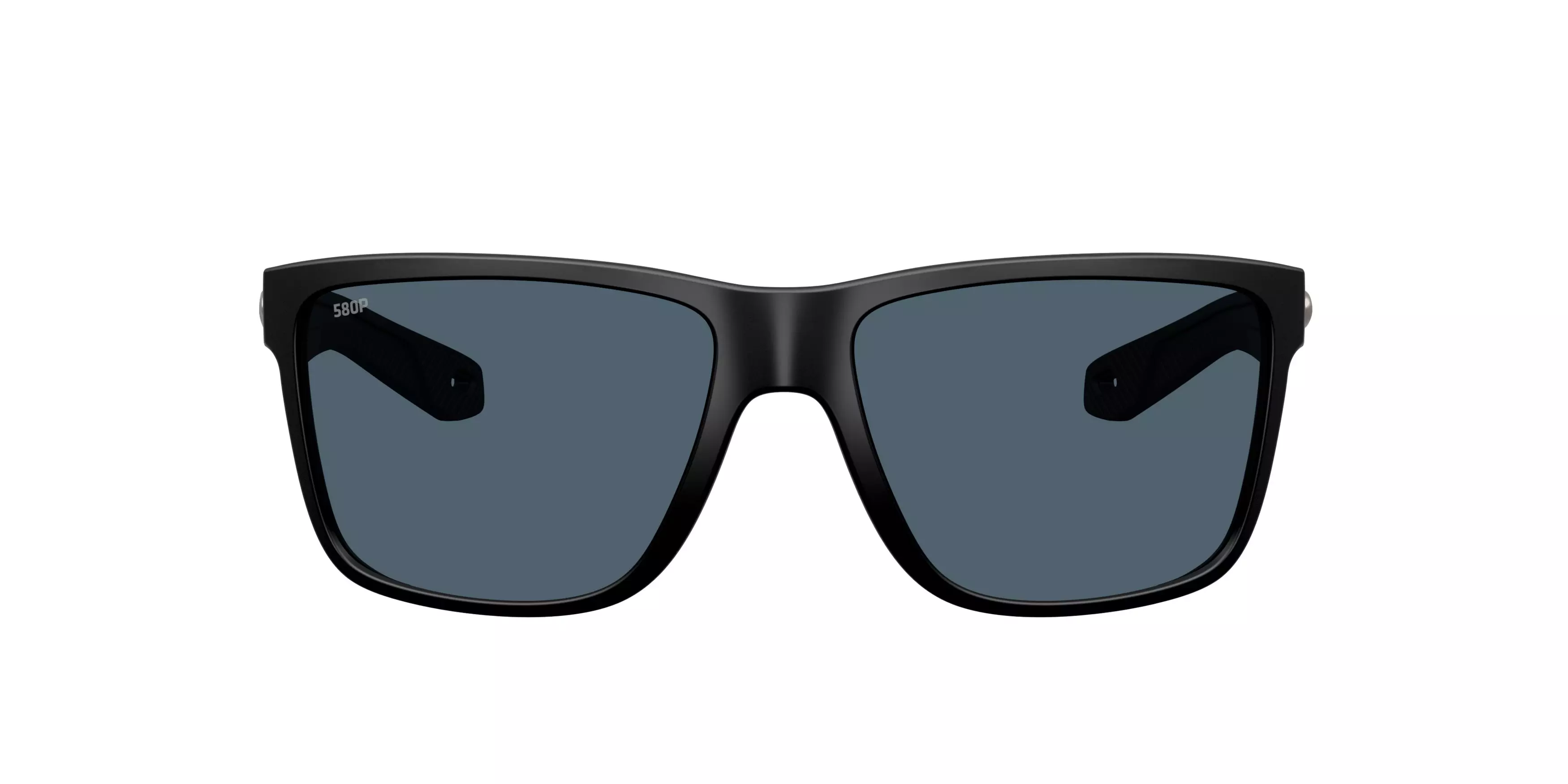 Costa Del Mar Broadbill II Grey 580P Polarized Sunglasses - Matte Black - BLACK/GREY