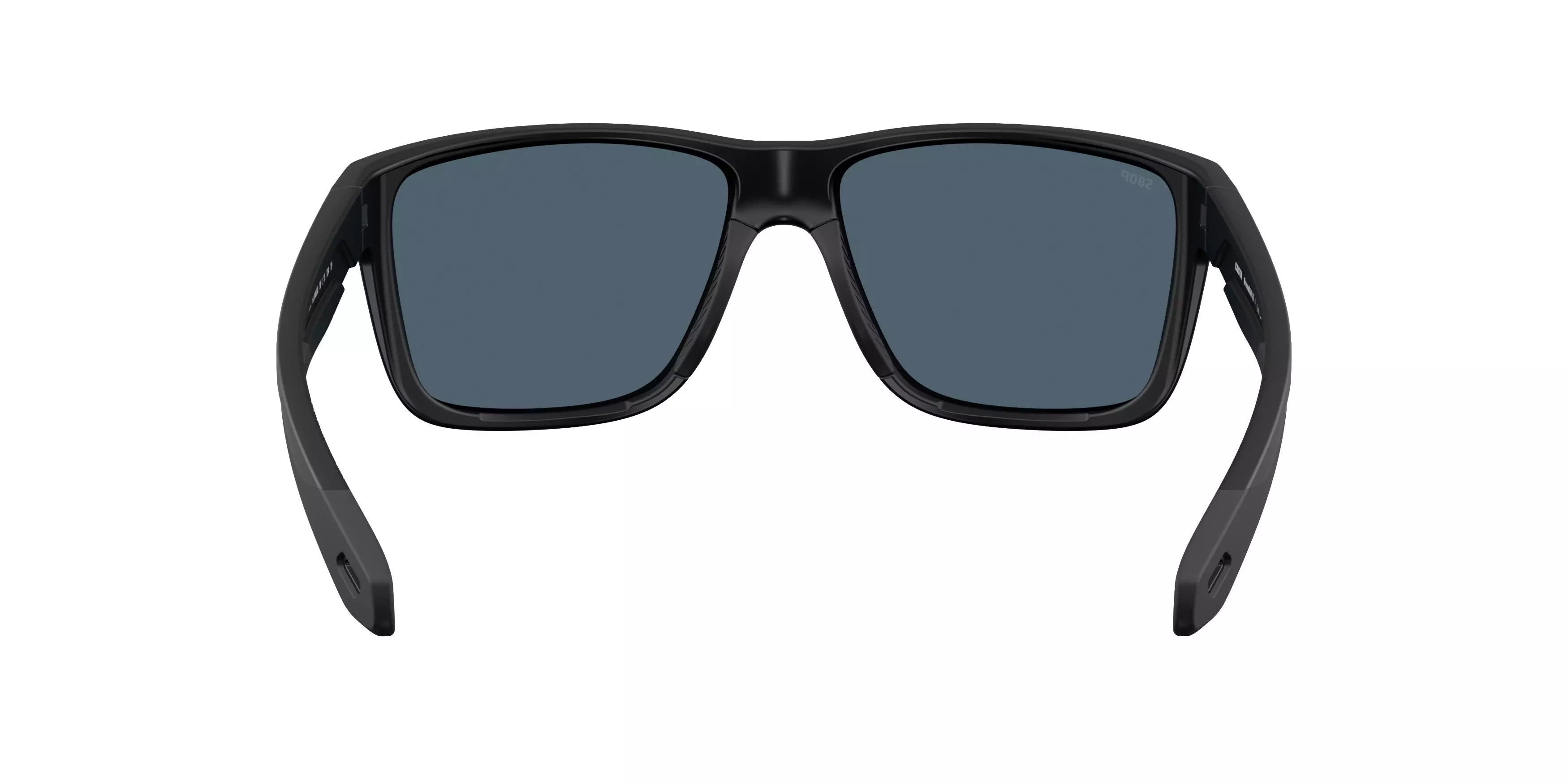 Costa Del Mar Broadbill II Grey 580P Polarized Sunglasses - Matte Black - BLACK/GREY