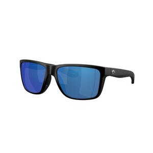 Costa Del Mar Broadbill II Blue Mirror 580P Polarized Sunglasses - Matte Black