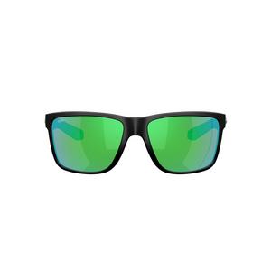 Costa Del Mar Broadbill II Green Mirror 580P Polarized Sunglasses - Matte Black