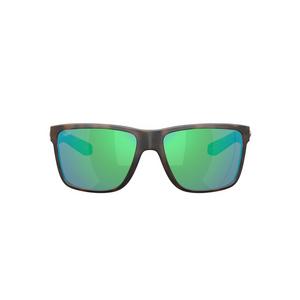 Costa Del Mar Broadbill II Green Mirror 580G Polarized Sunglasses - Matte Tortoise