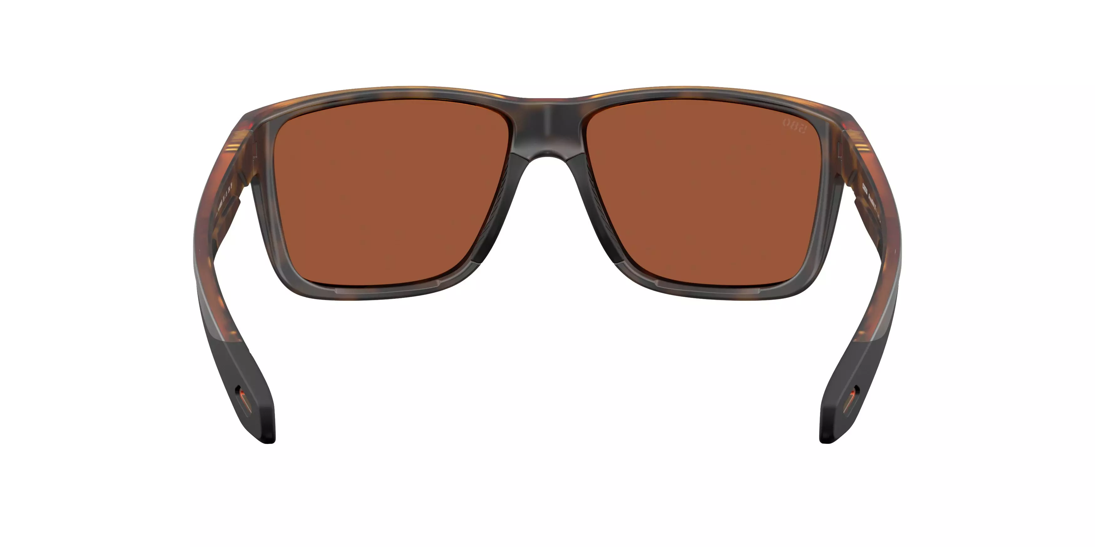 Costa Del Mar Broadbill II Green Mirror 580G Polarized Sunglasses - Matte Tortoise - BROWN/GREEN