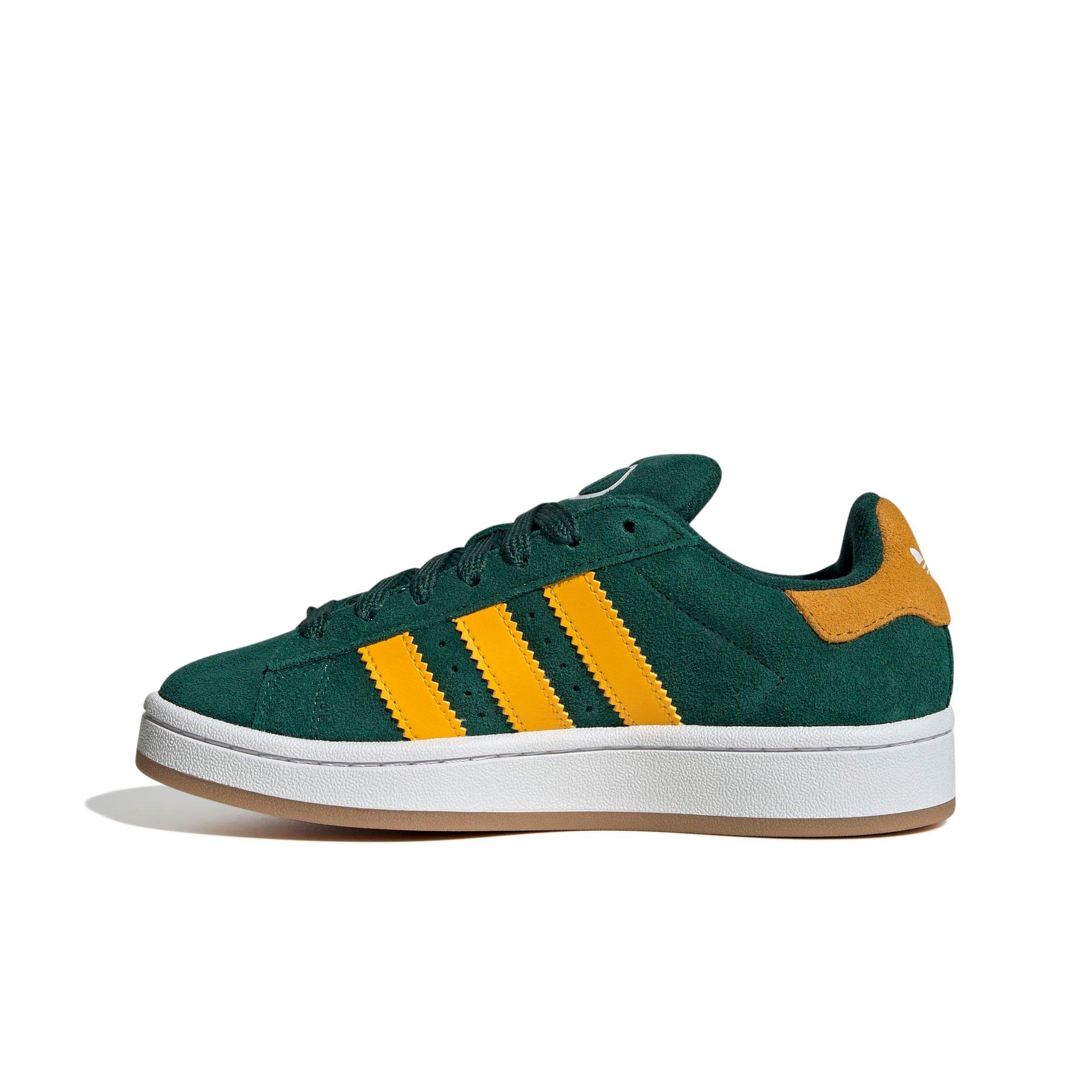 adidas Originals Campus 00s Grade School Boys' "Collegiate Green/Crew Yellow/Ftwr White" Shoe