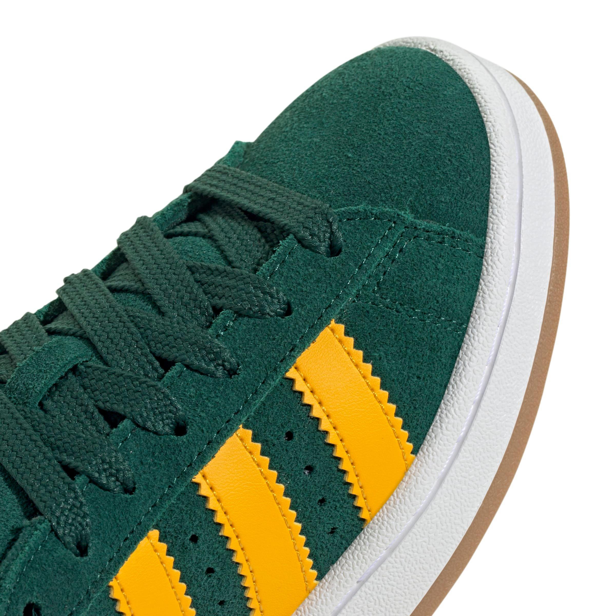 adidas Originals Campus 00s Grade School Boys' "Collegiate Green/Crew Yellow/Ftwr White" Shoe