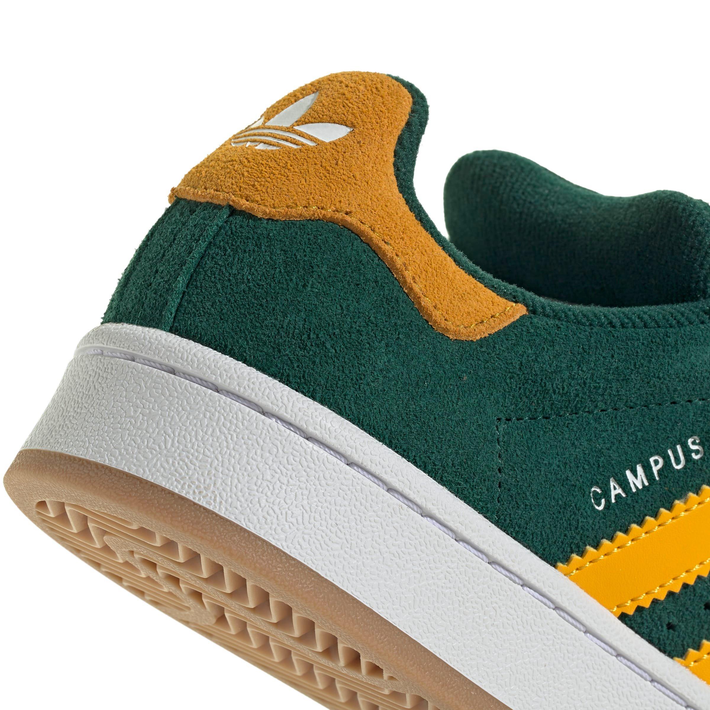 adidas gazelle silver green womens adidas Kids' Grade School Campus 00s Shoes, Size 5.5, Dark Green/White
