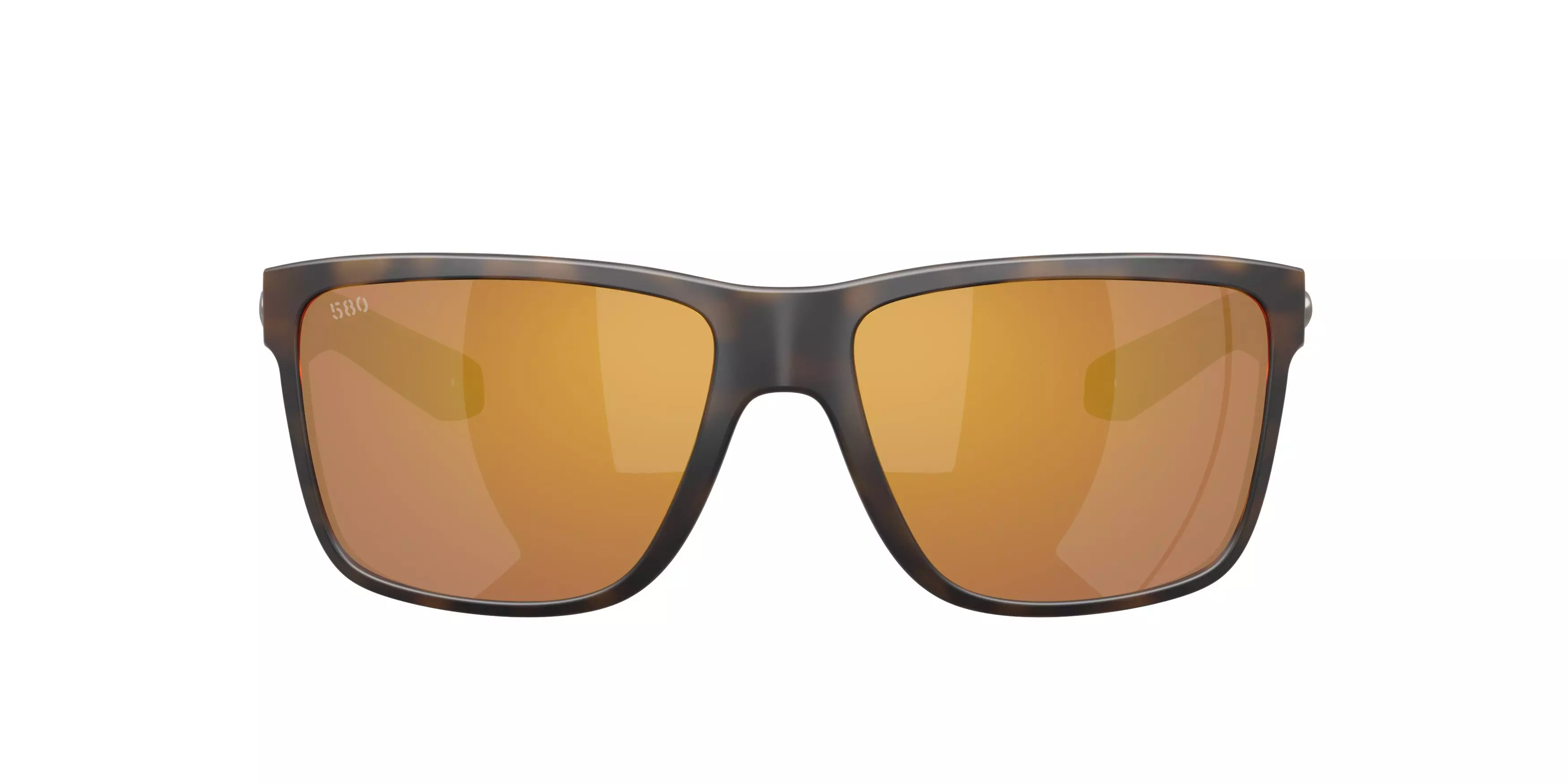 Costa Del Mar Broadbill II Gold Mirror 580G Polarized Sunglasses - Matte Tortoise - BROWN/GOLD